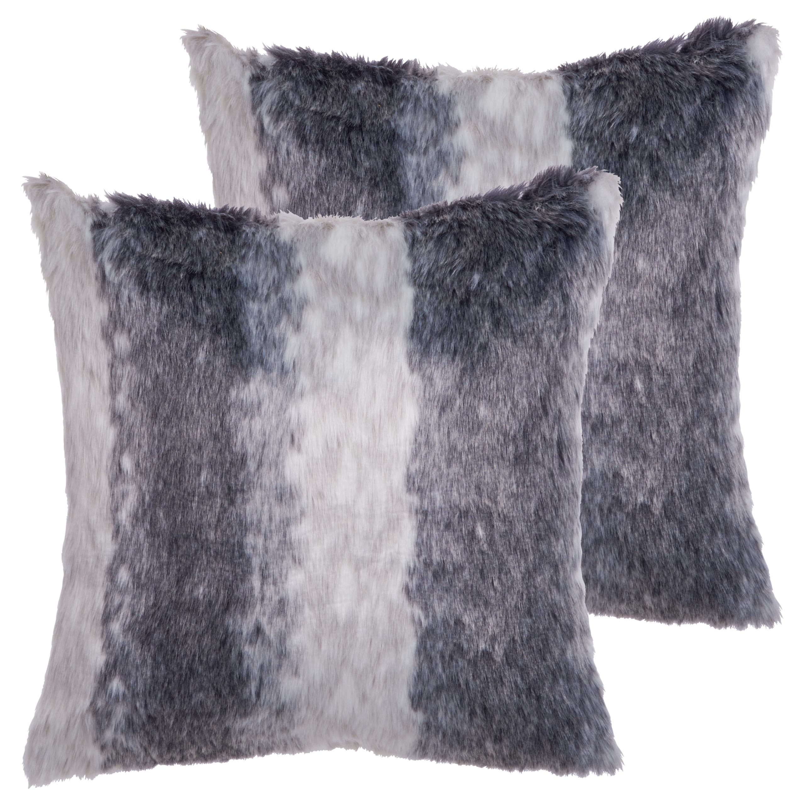Set van 2 kussens Donkerbruin HORDEUM 45 x 45 cm