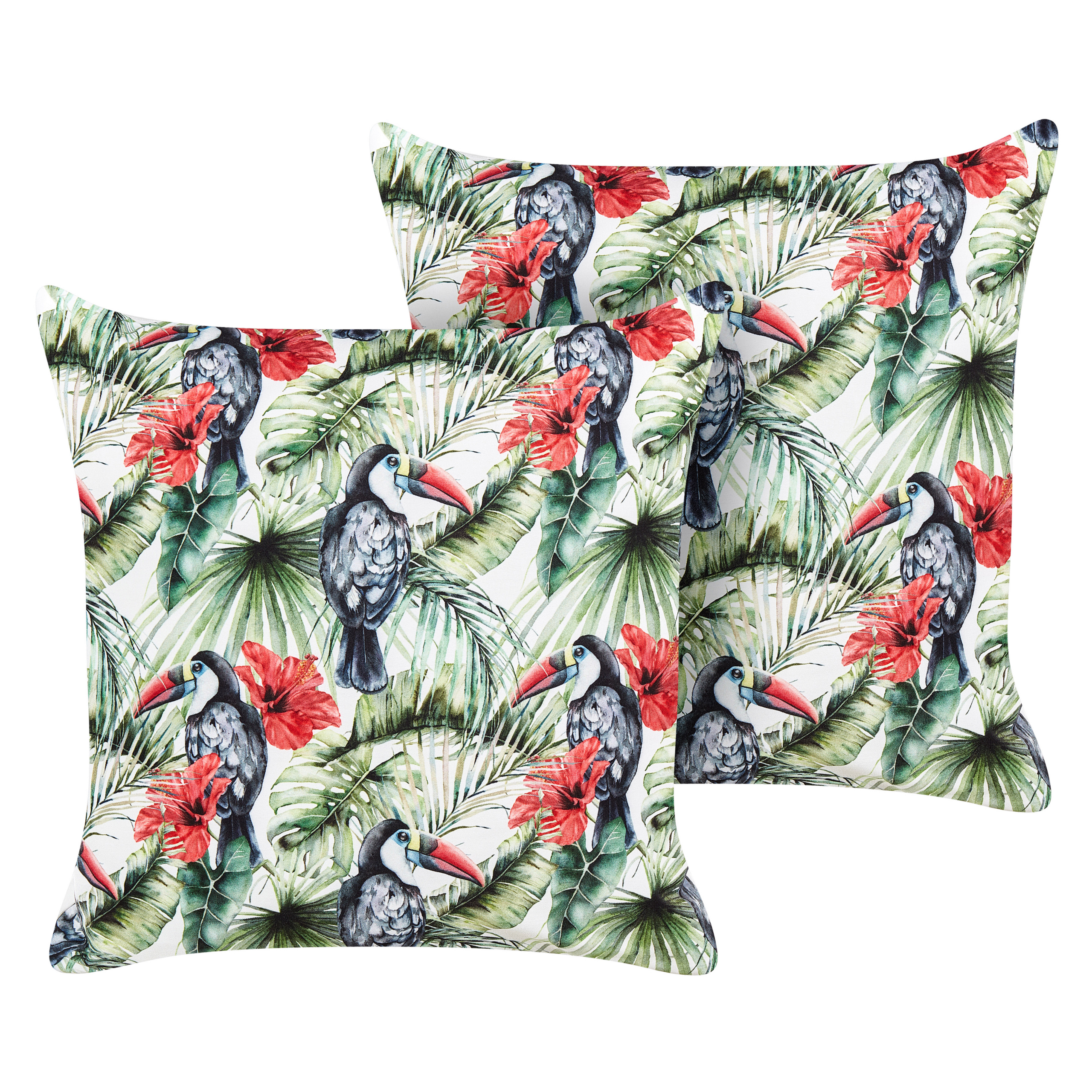Set van 2 kussens Groen MALLARE 45 x 45 cm