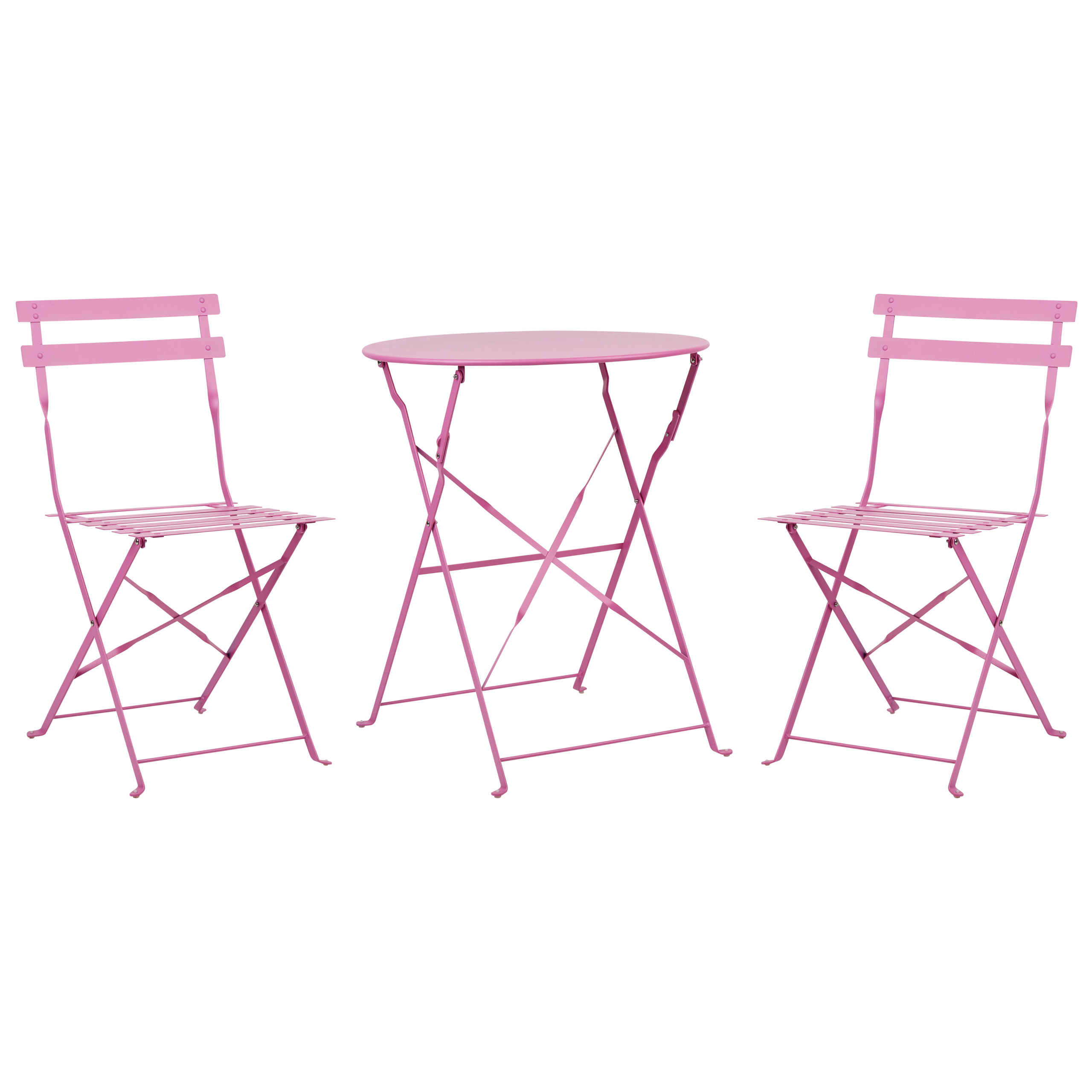 Bistroset Metaal Roze FIORI