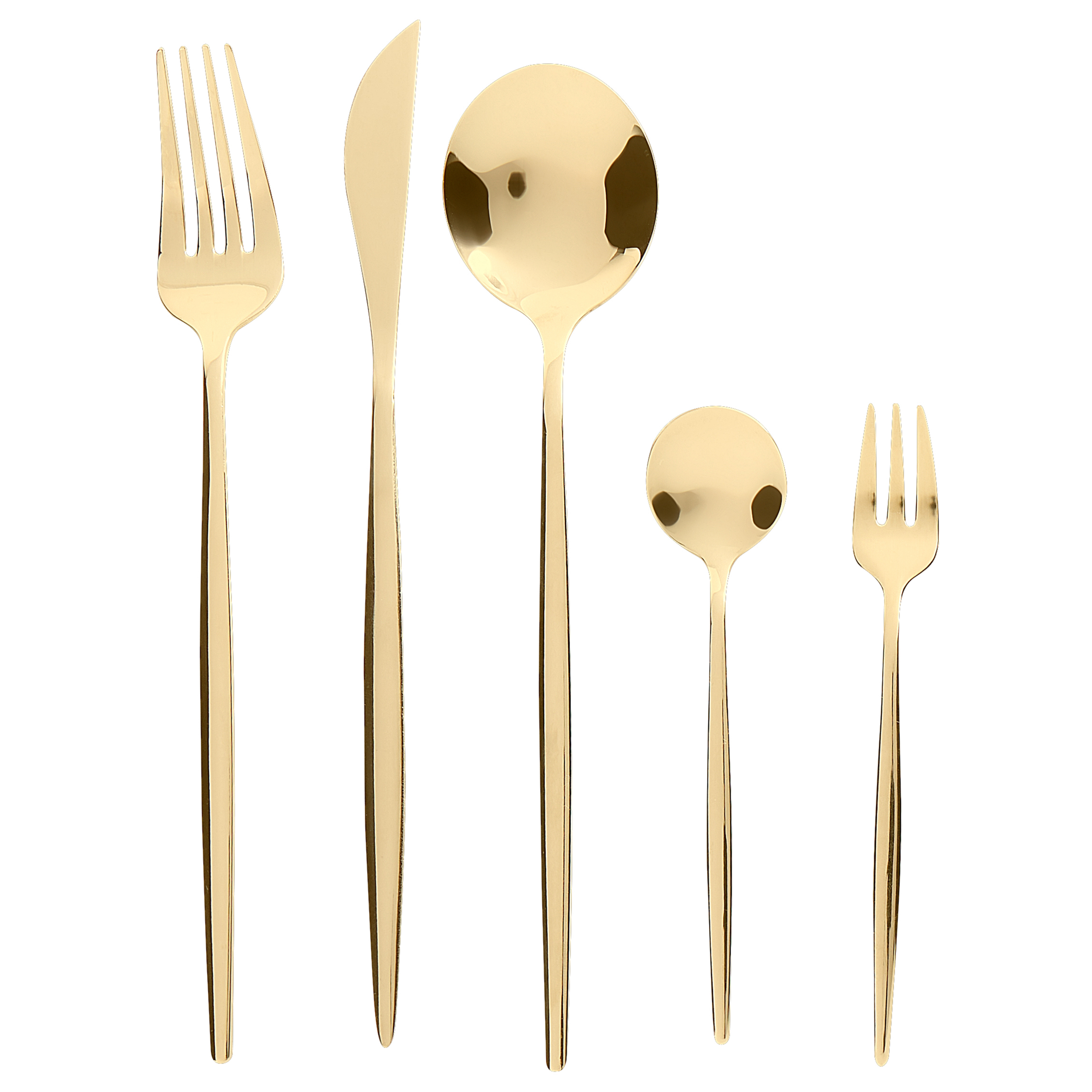 Bestekset Goud RIGATONI