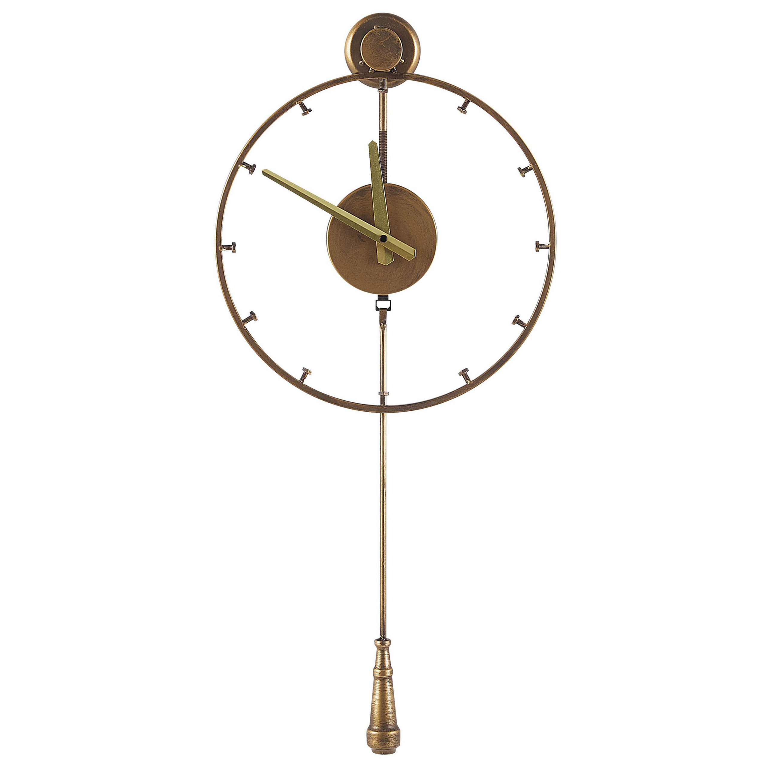 Wandklok goud ⌀ 31 cm EMMEN