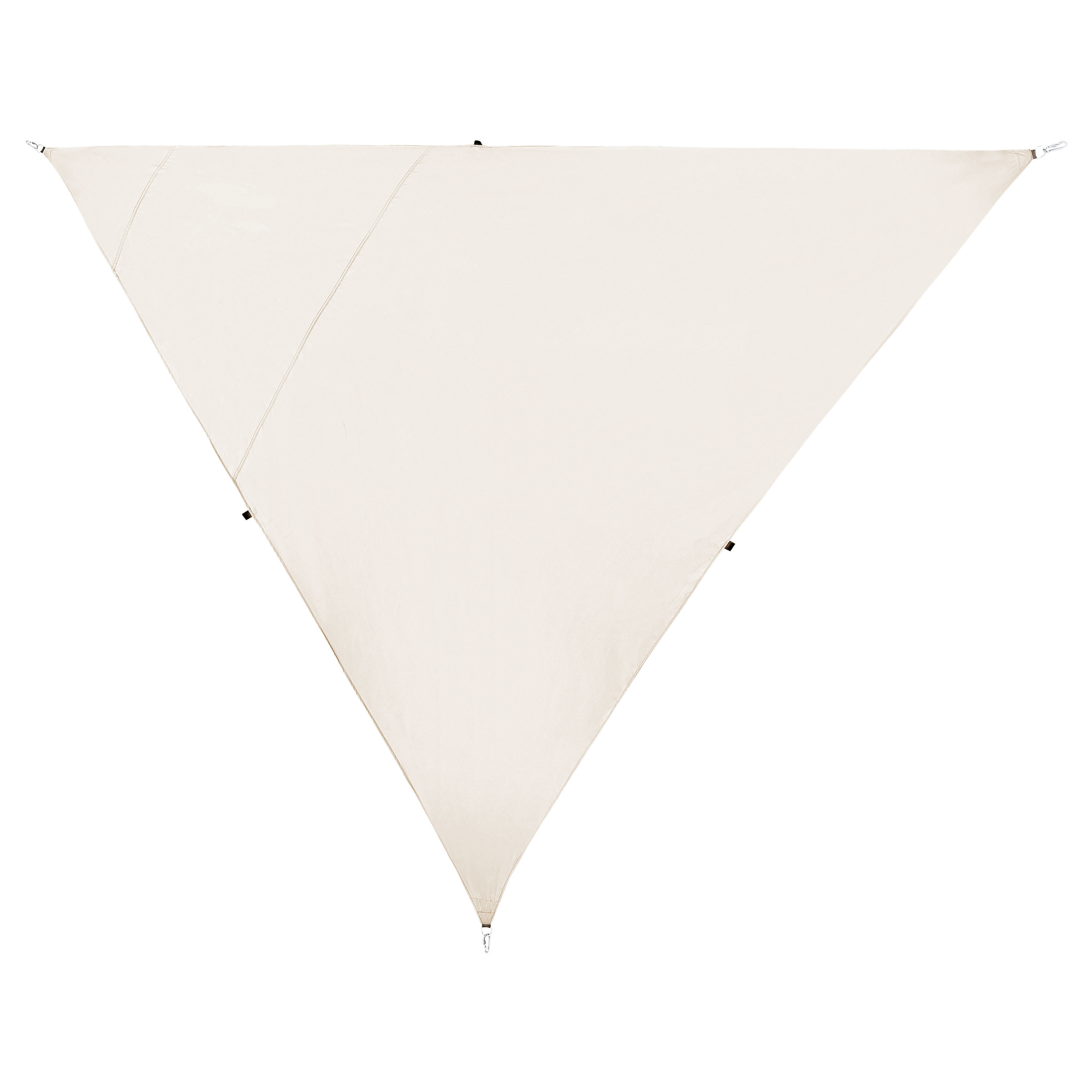 Schaduwdoek gebroken wit 300 x 300 x 300 cm LUKKA