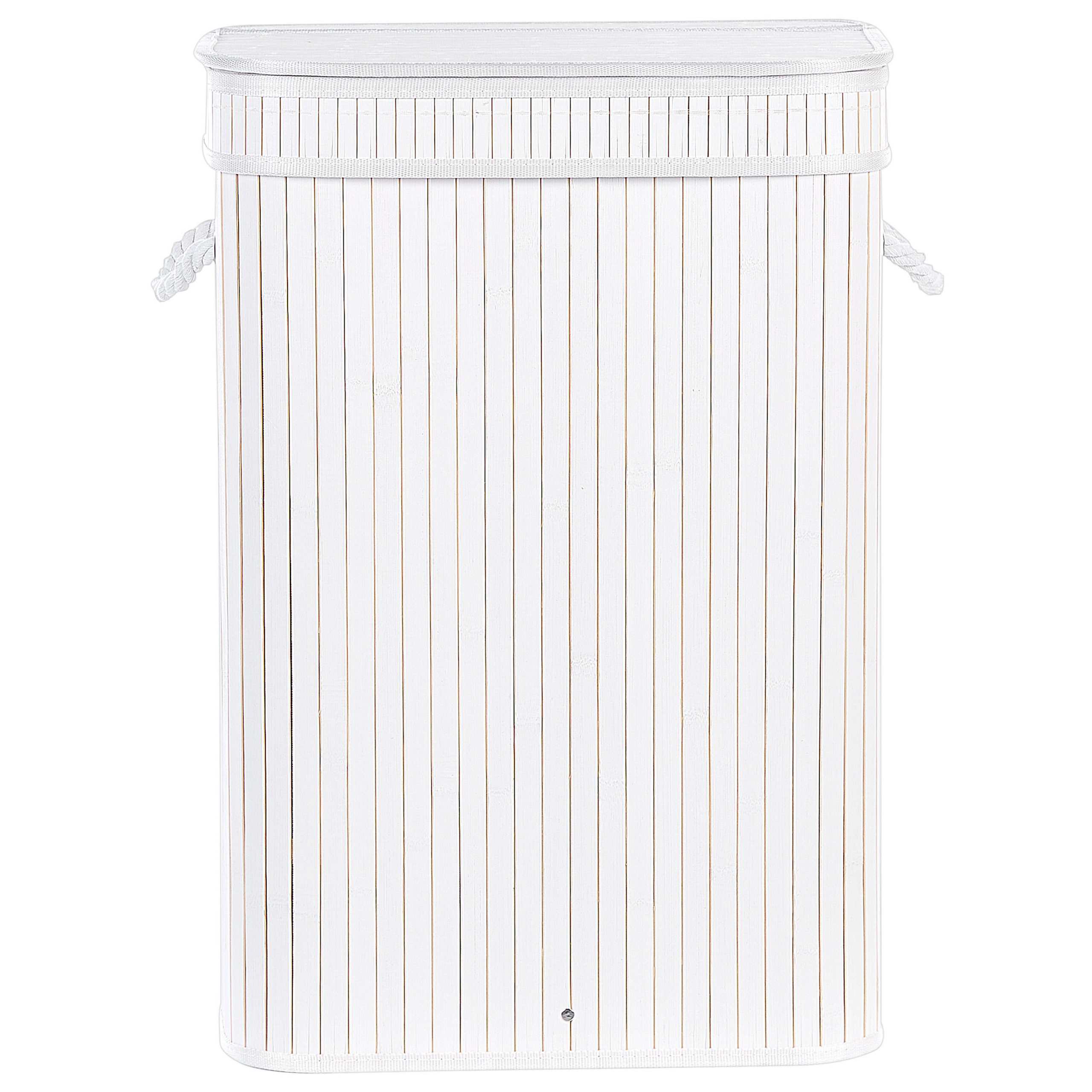 Mand met deksel wit KALUTARA