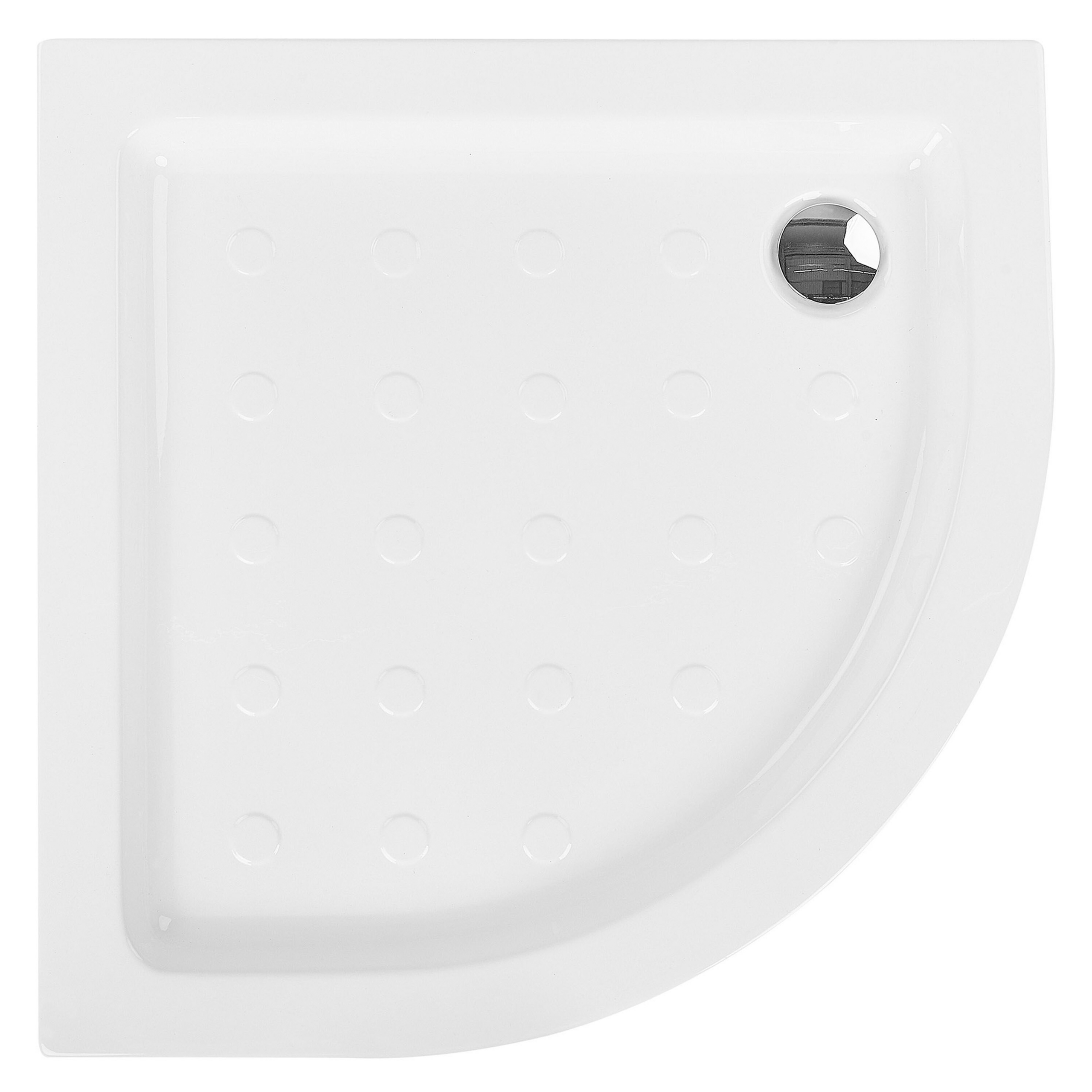 Douchebak 80 x 80 x 7 cm Wit SIUNA
