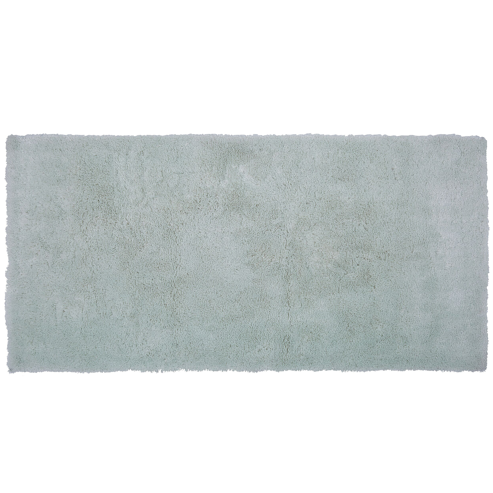 Vloerkleed polyester mintgroen 80 x 150 cm EVREN