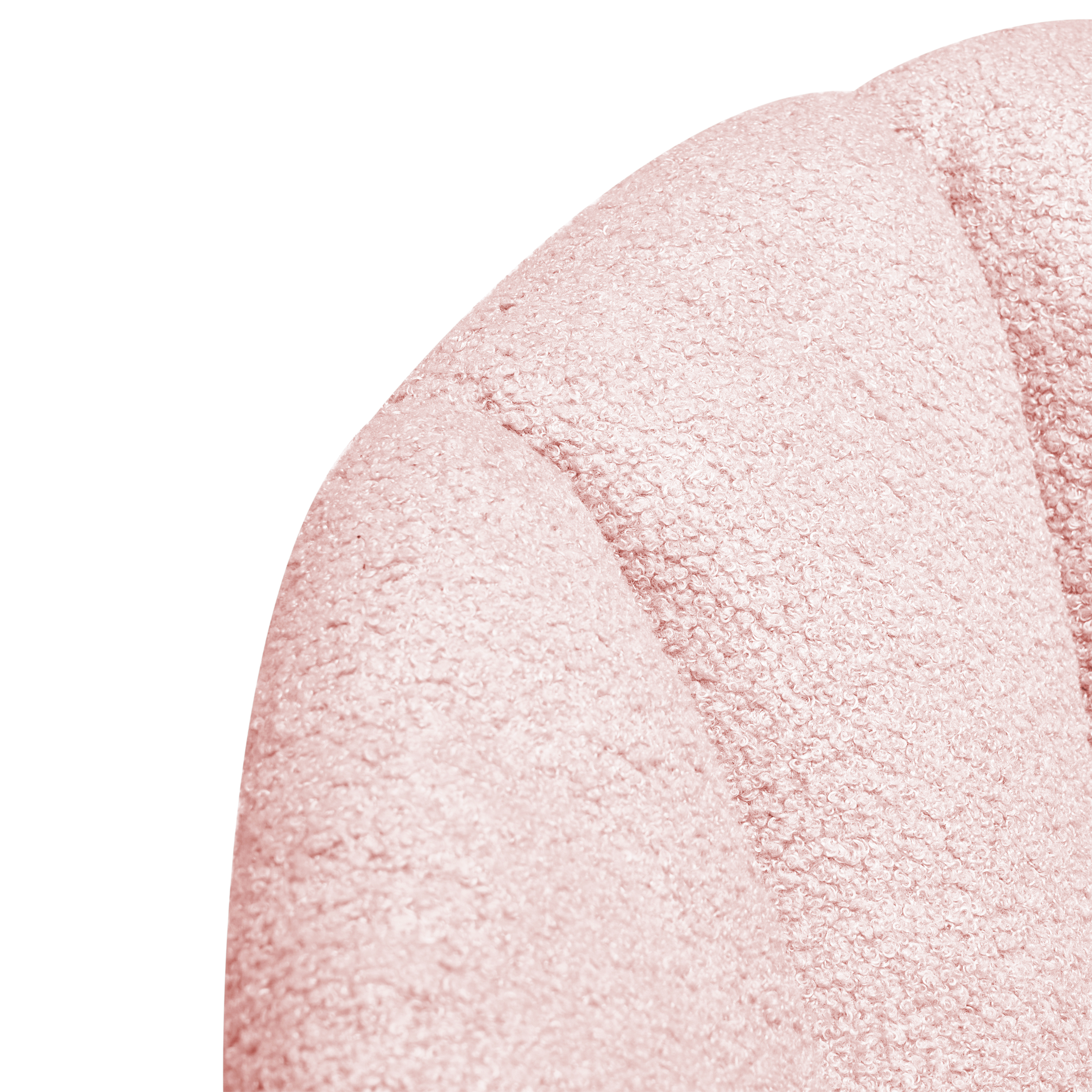 Scaun de birou ANNABELLE Boucle Roz pastel [8]