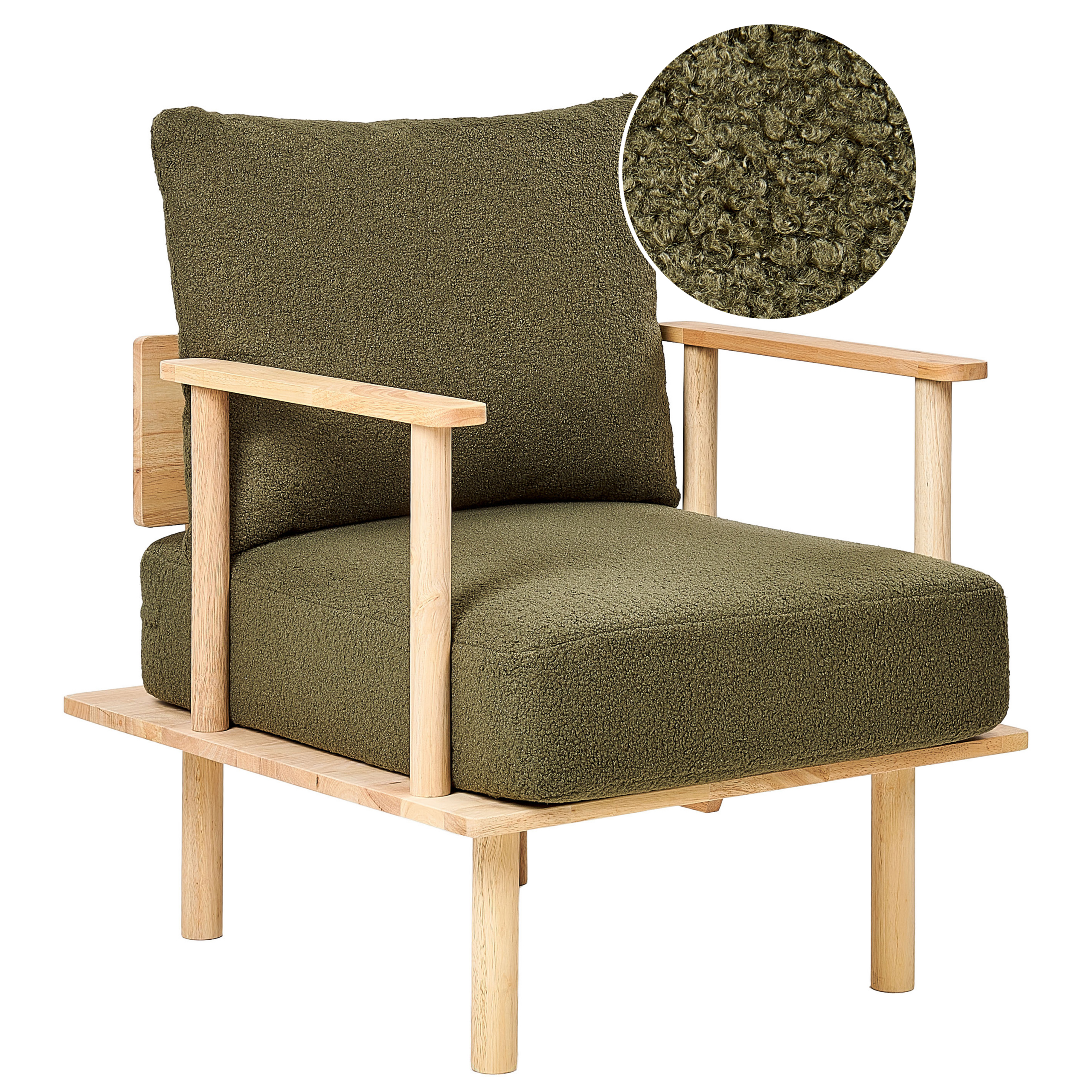 Fauteuil Donkergroen ASKER