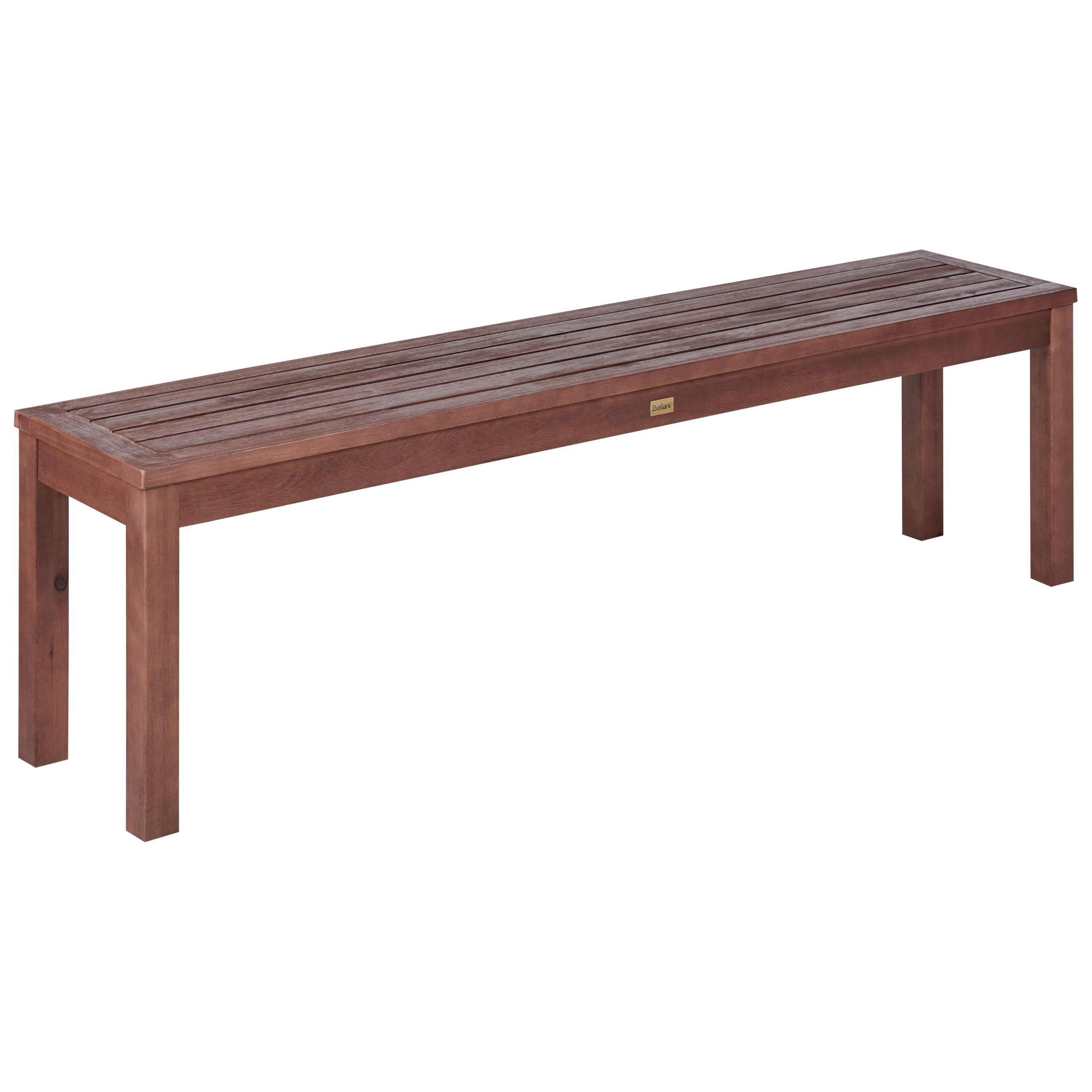Tuinbank Hout 160 cm Donkere houtkleur TUSCANIA