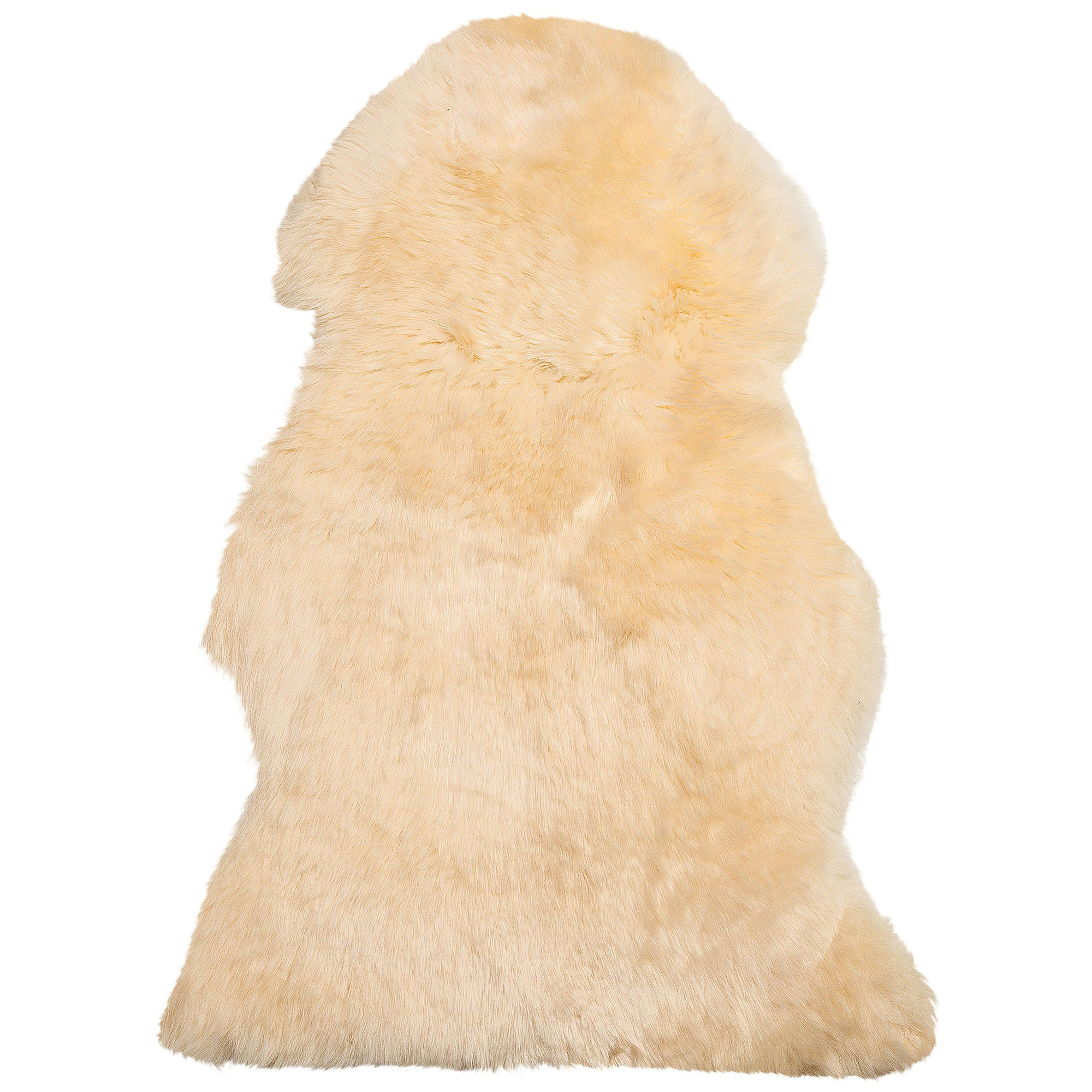 Schapenvel beige 100-110 x 65 cm ULURU