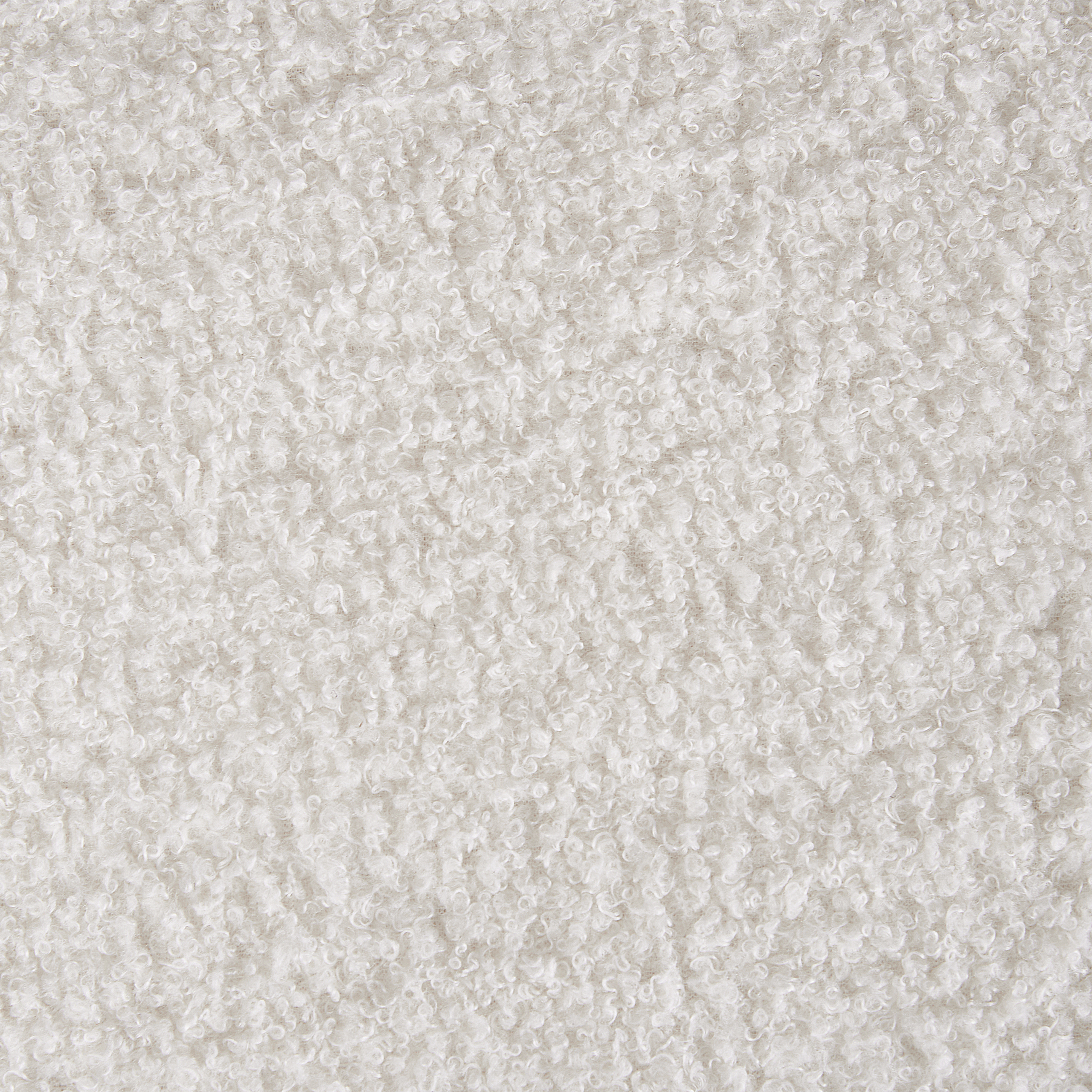 Scaun taburet TAKOMA Boucle Alb [9]