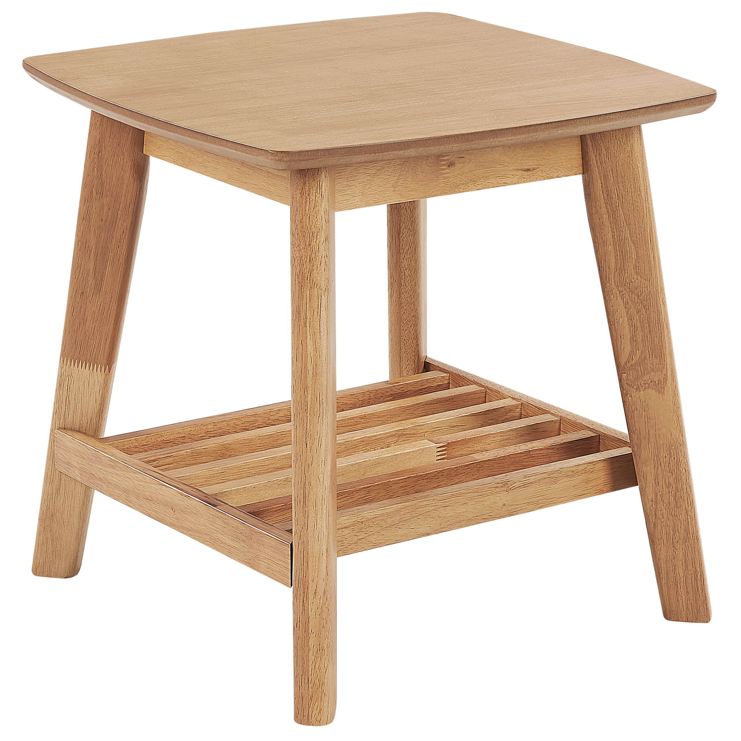 Bijzettafel licht hout TULARE