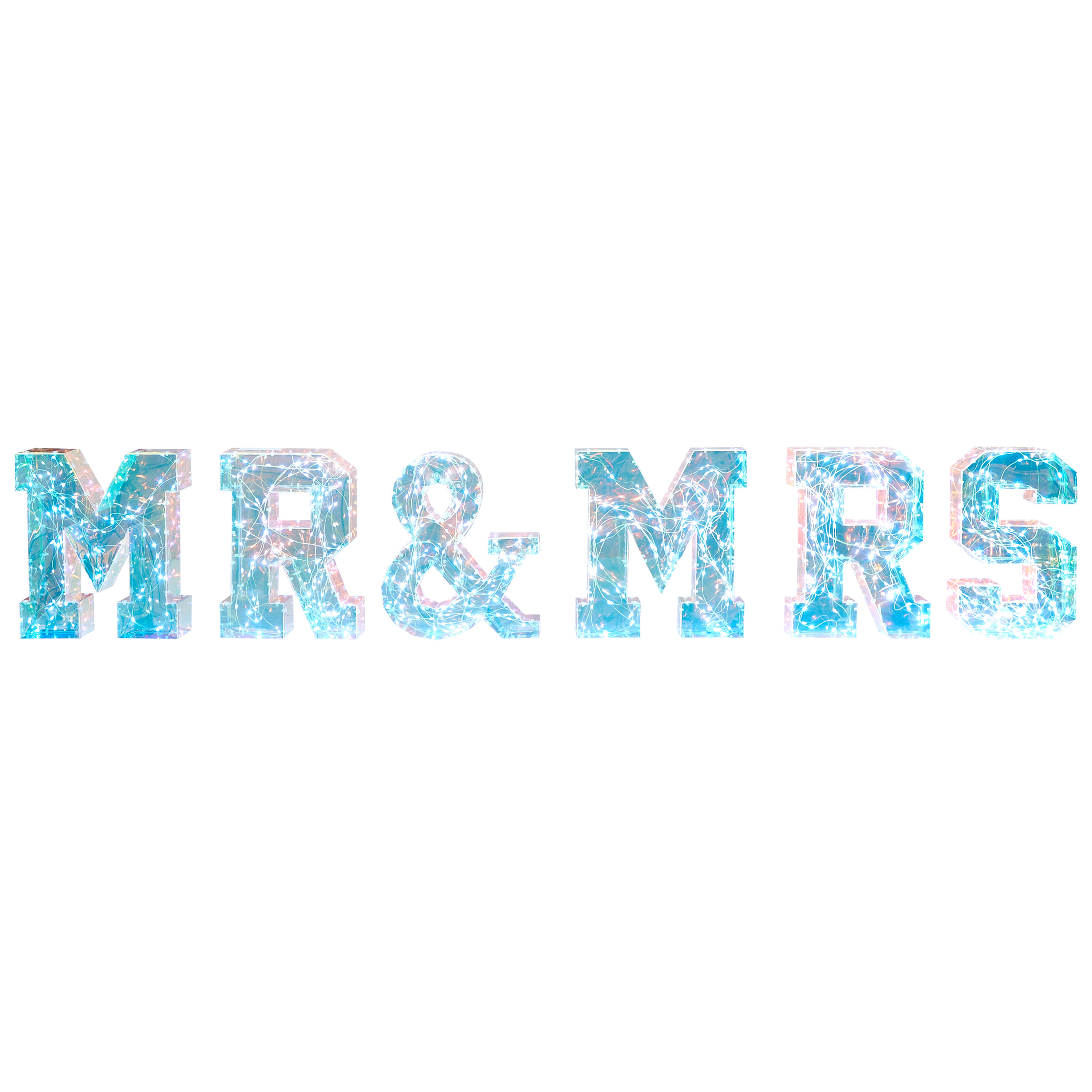 LED-decoratie letters meerkleurig POLLUX