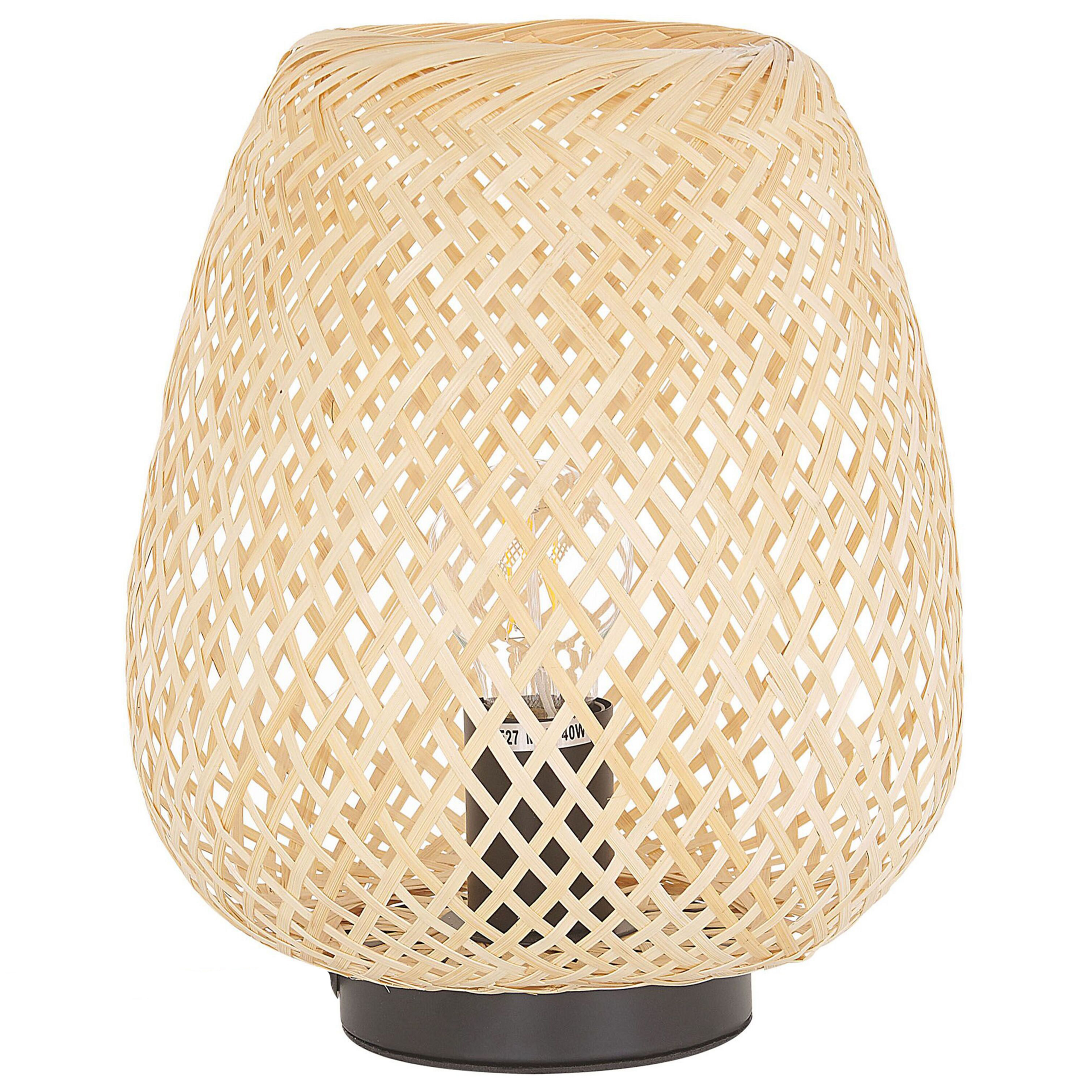 Tafellamp bamboe lichtbruin BOMU