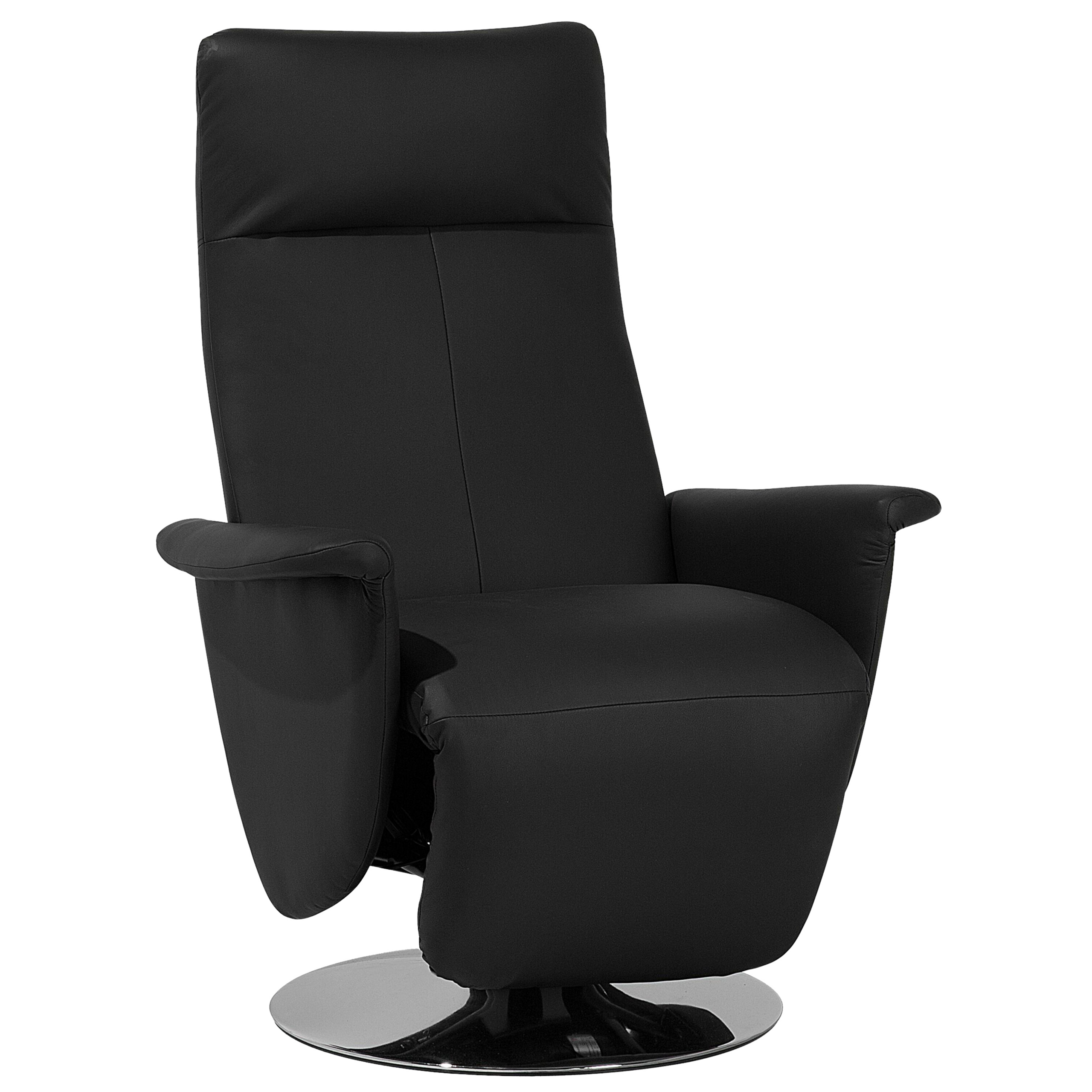 Fauteuil Kunstleer Zwart PRIME