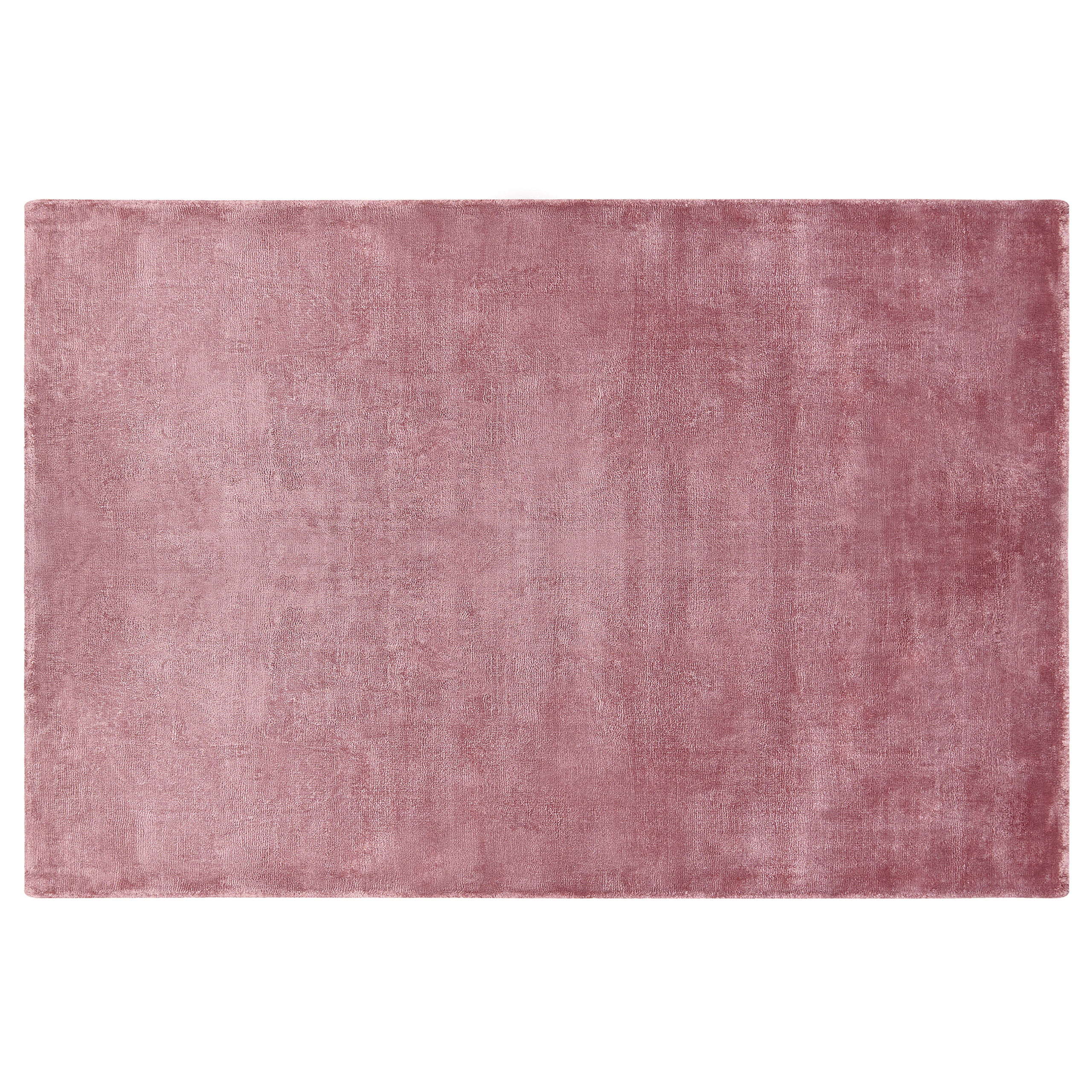 Vloerkleed viscose roze 140 x 200 cm GESI II