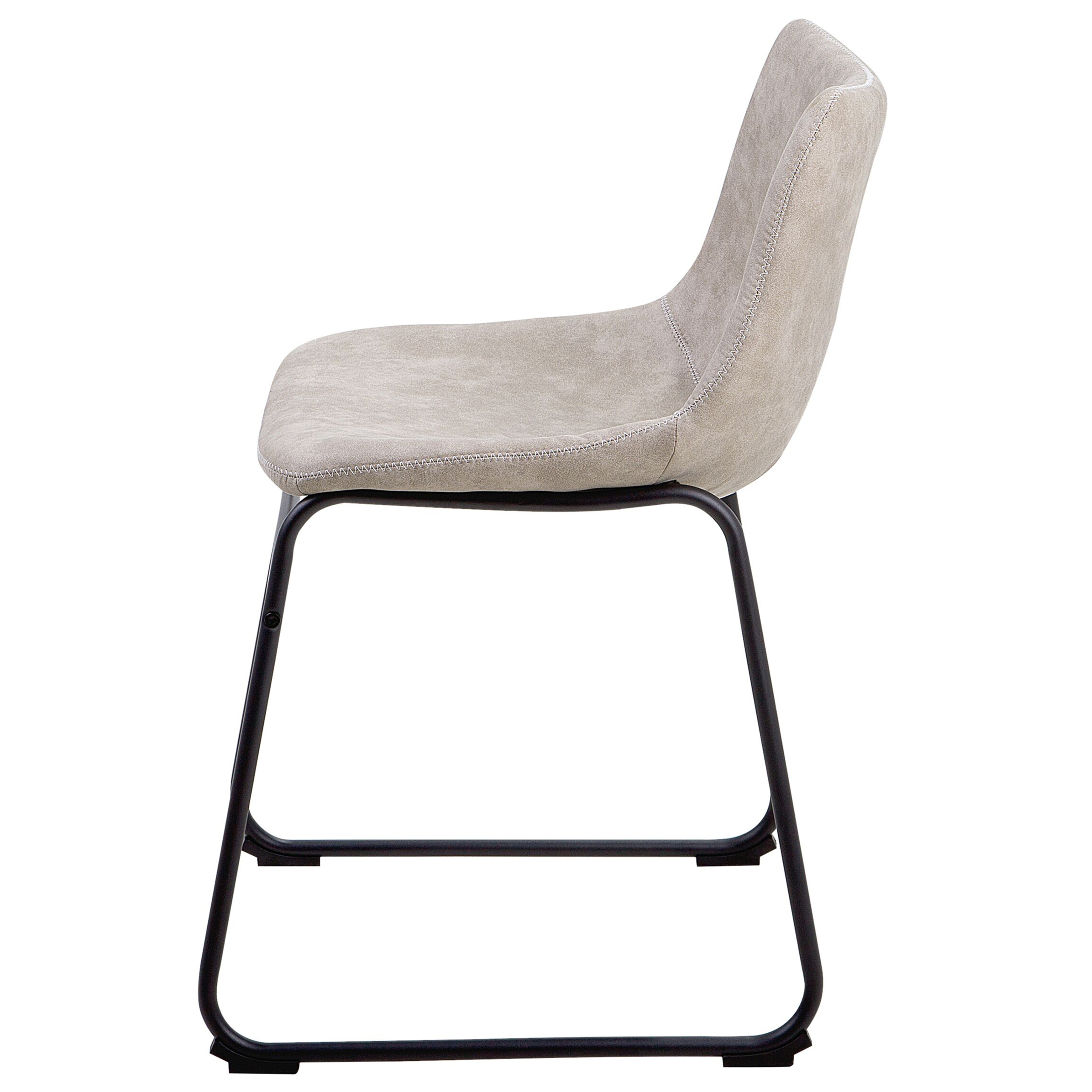 Set de 2 scaune dining BATAVIA Bej [5]