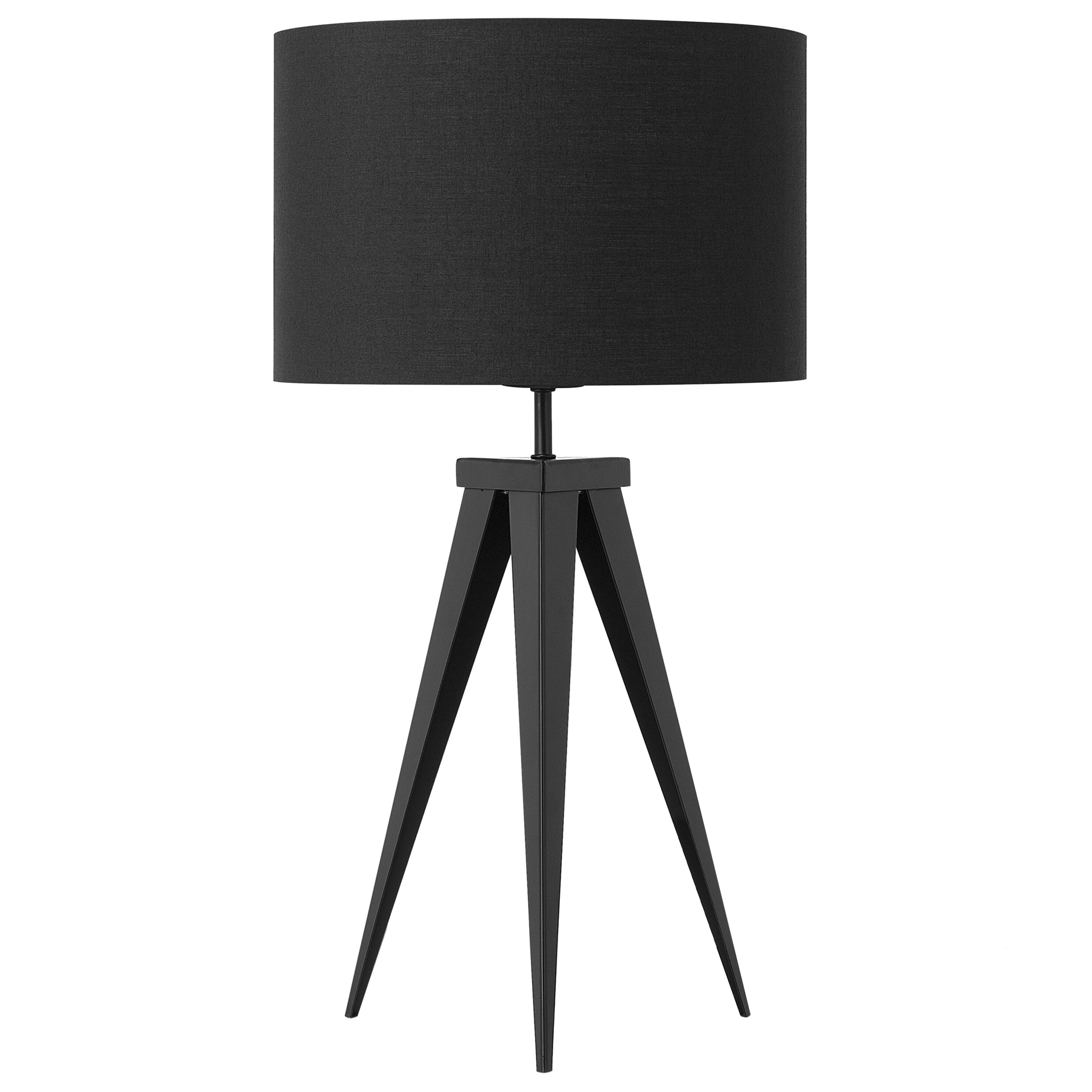 Tafellamp metaal zwart STILETTO