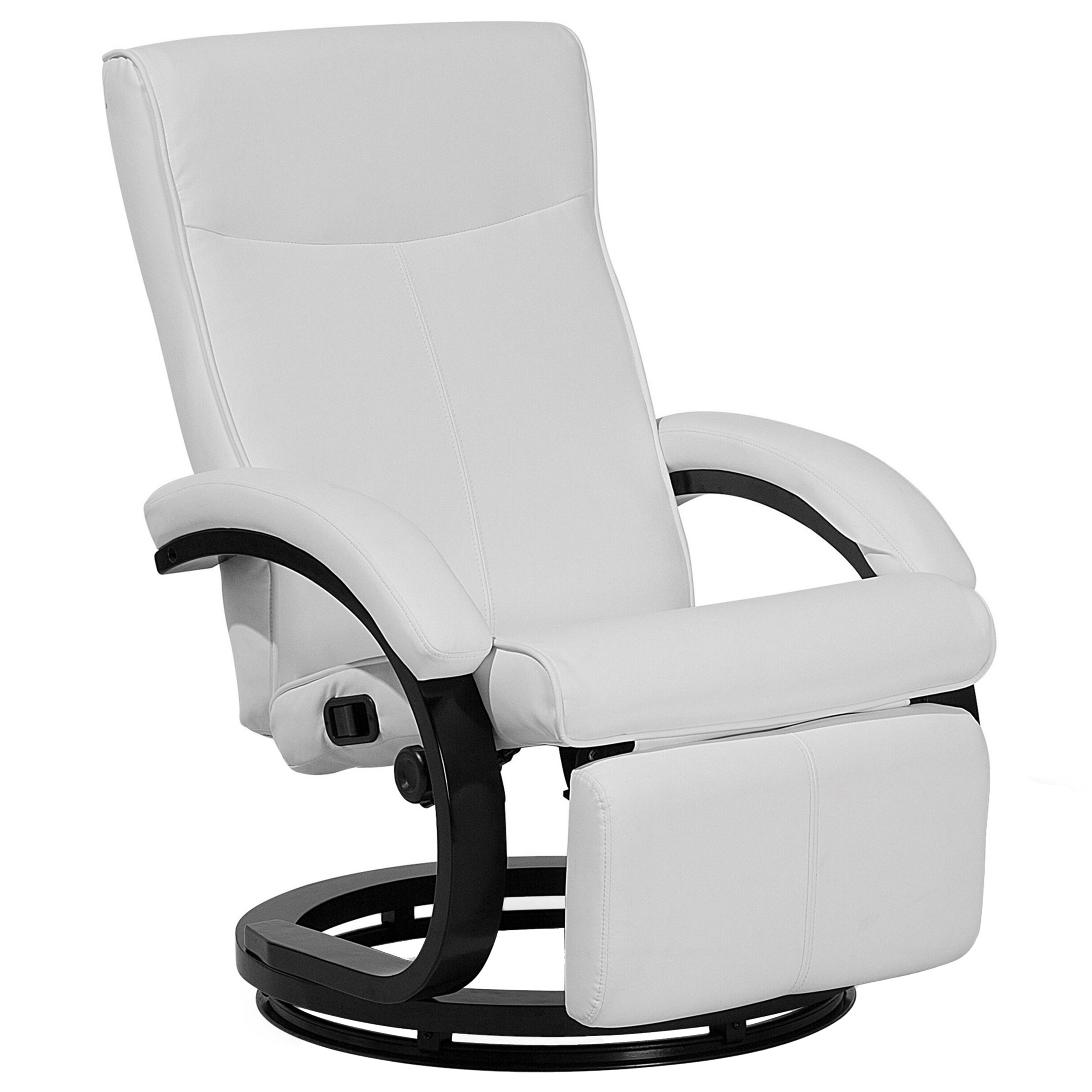 Fauteuil Kunstleer Wit MIGHT
