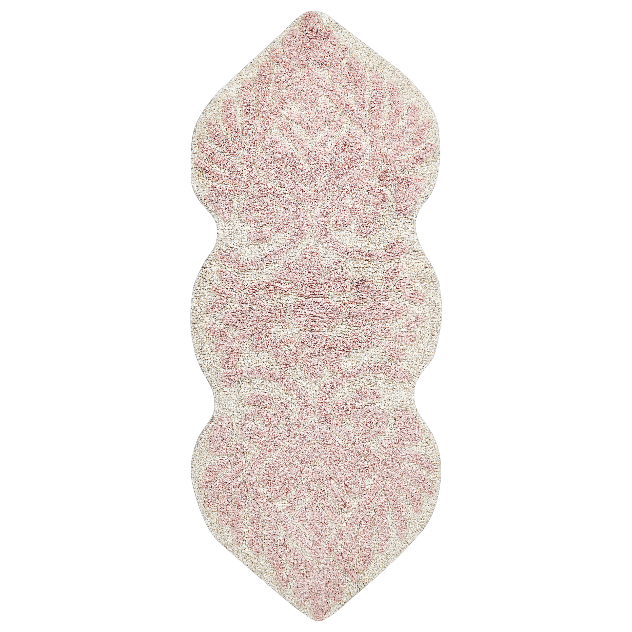 Badmat katoen roze 150 x 60 cm CANBAR
