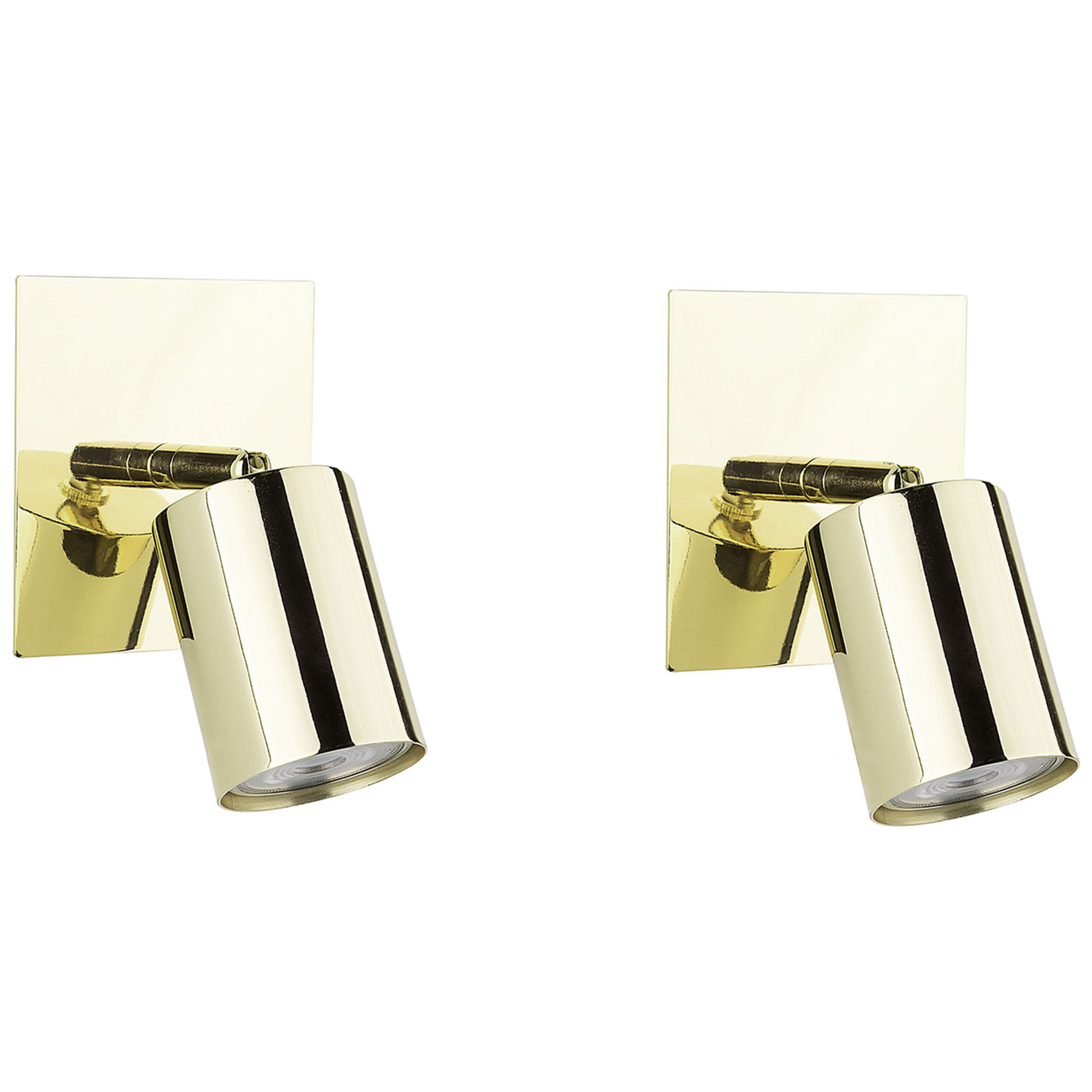 Wandlamp set van 2 goud TIGRIS