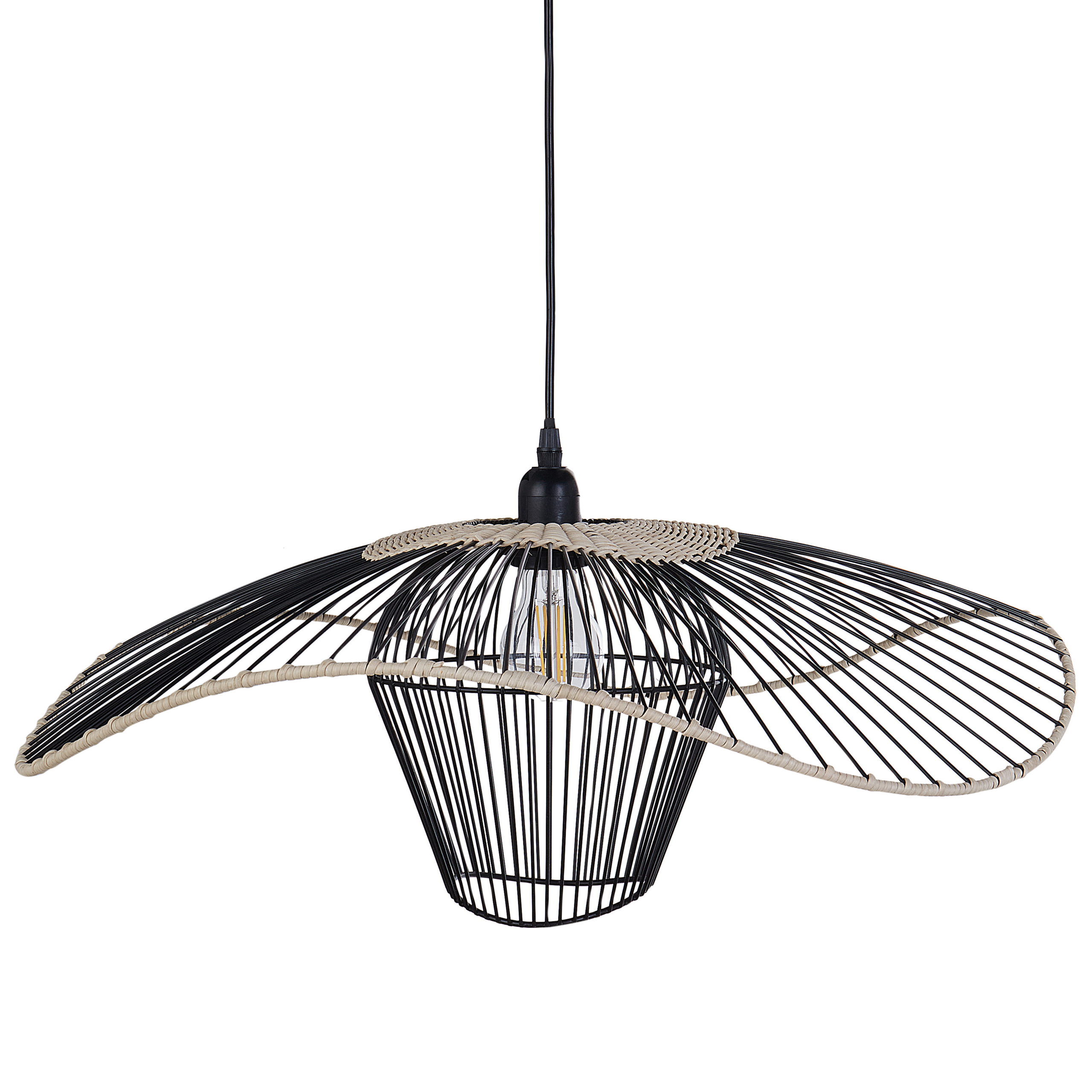 Hanglamp zwart LUNGA