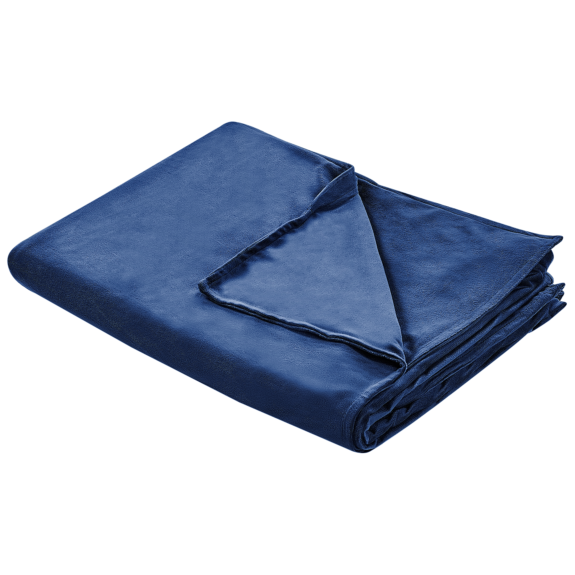 Verzwaringsdeken hoes donkerblauw 150 x 200 cm RHEA