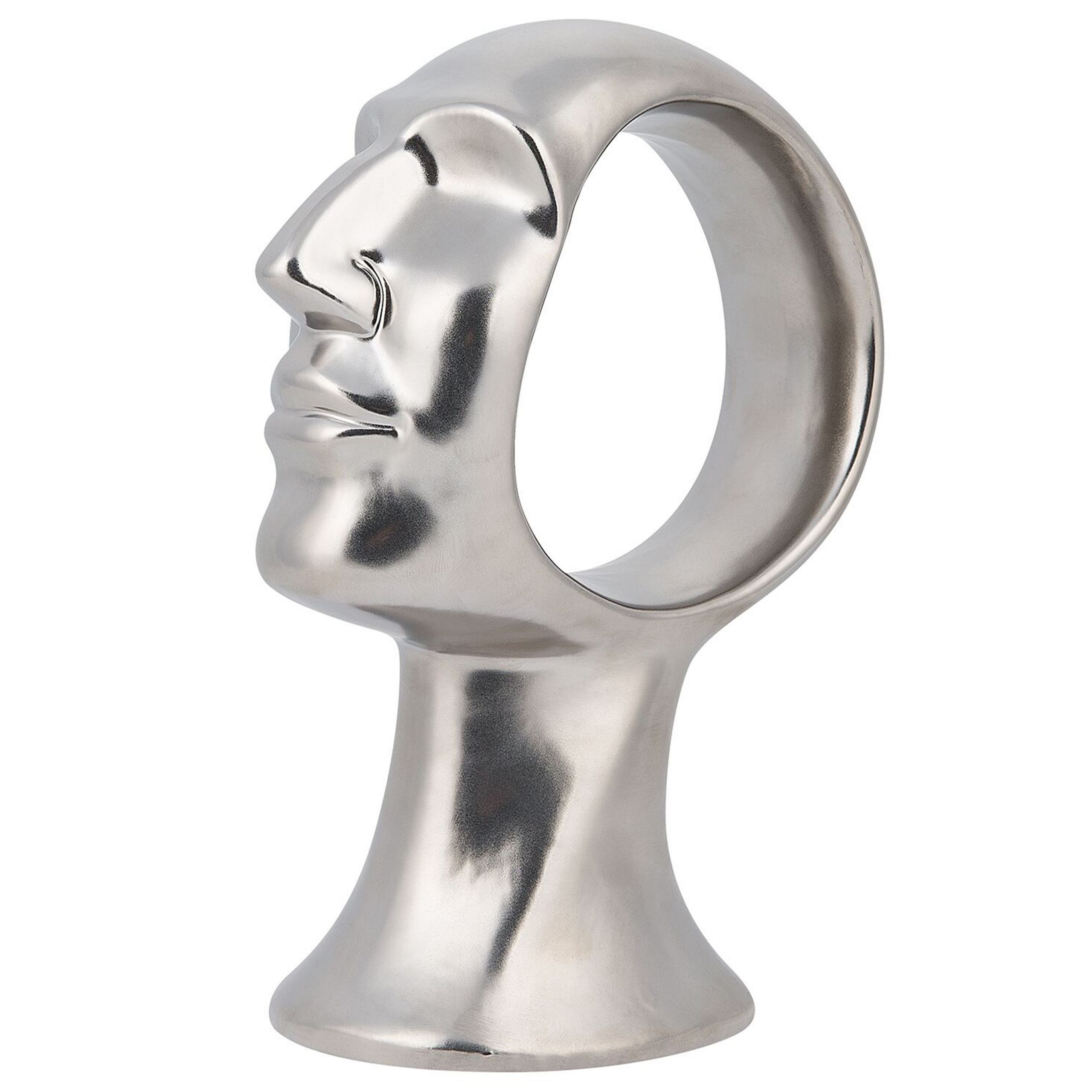 Decoratief accessoire Keramiek Zilver TAXILA