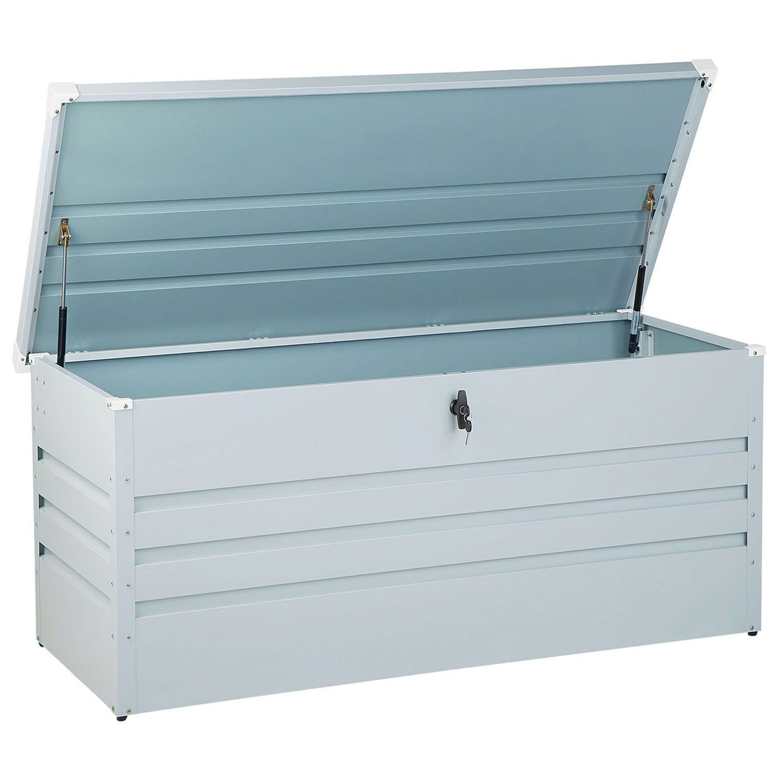 Kussenbox 132 x 62 cm Lichtgrijs CEBROSA