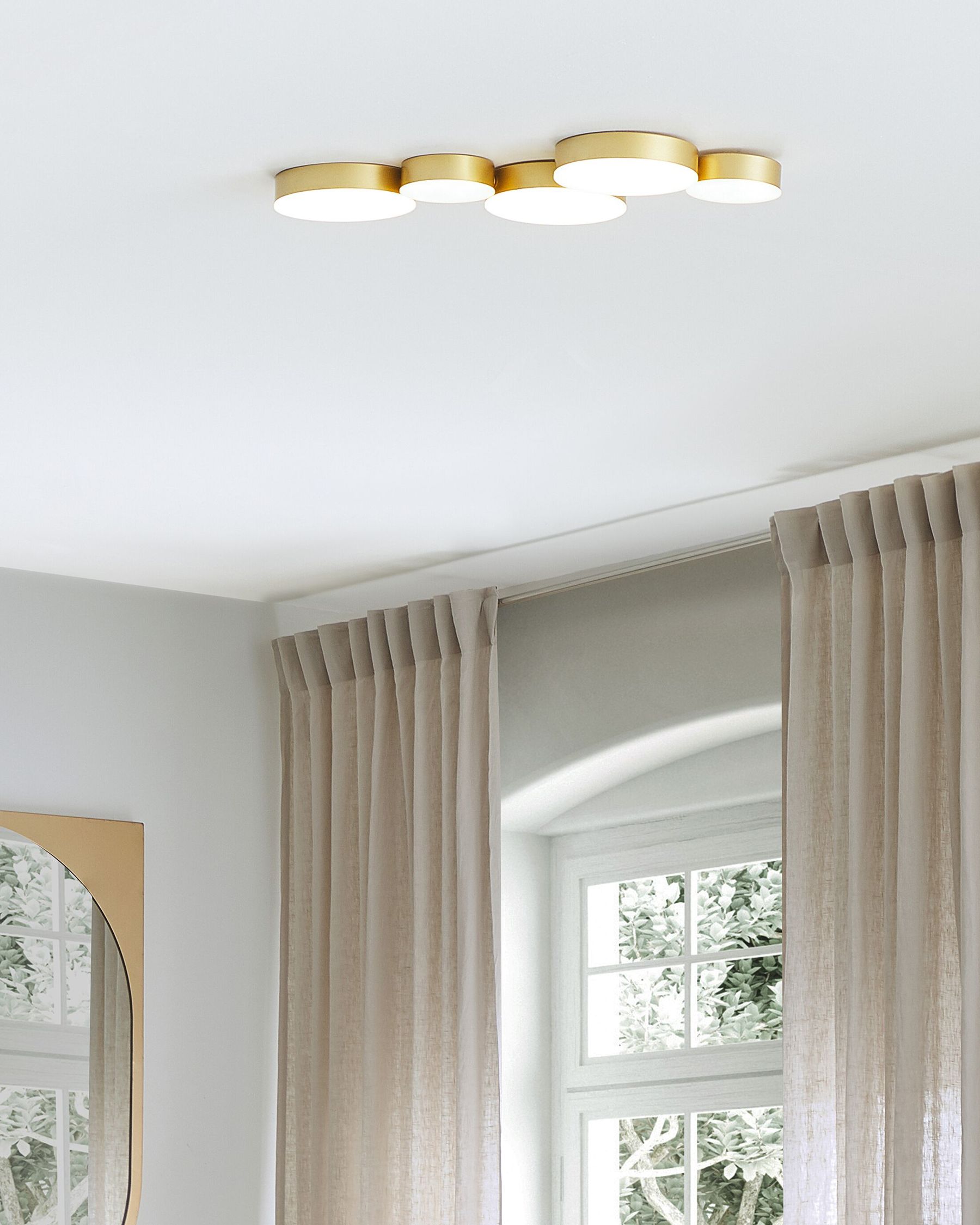 Beliani Deckenleuchte 'Luga' - 5-armiges LED-Pendelleuchte In Schwarz, Modernes Eisen-Design Fürs Wohnzimmer