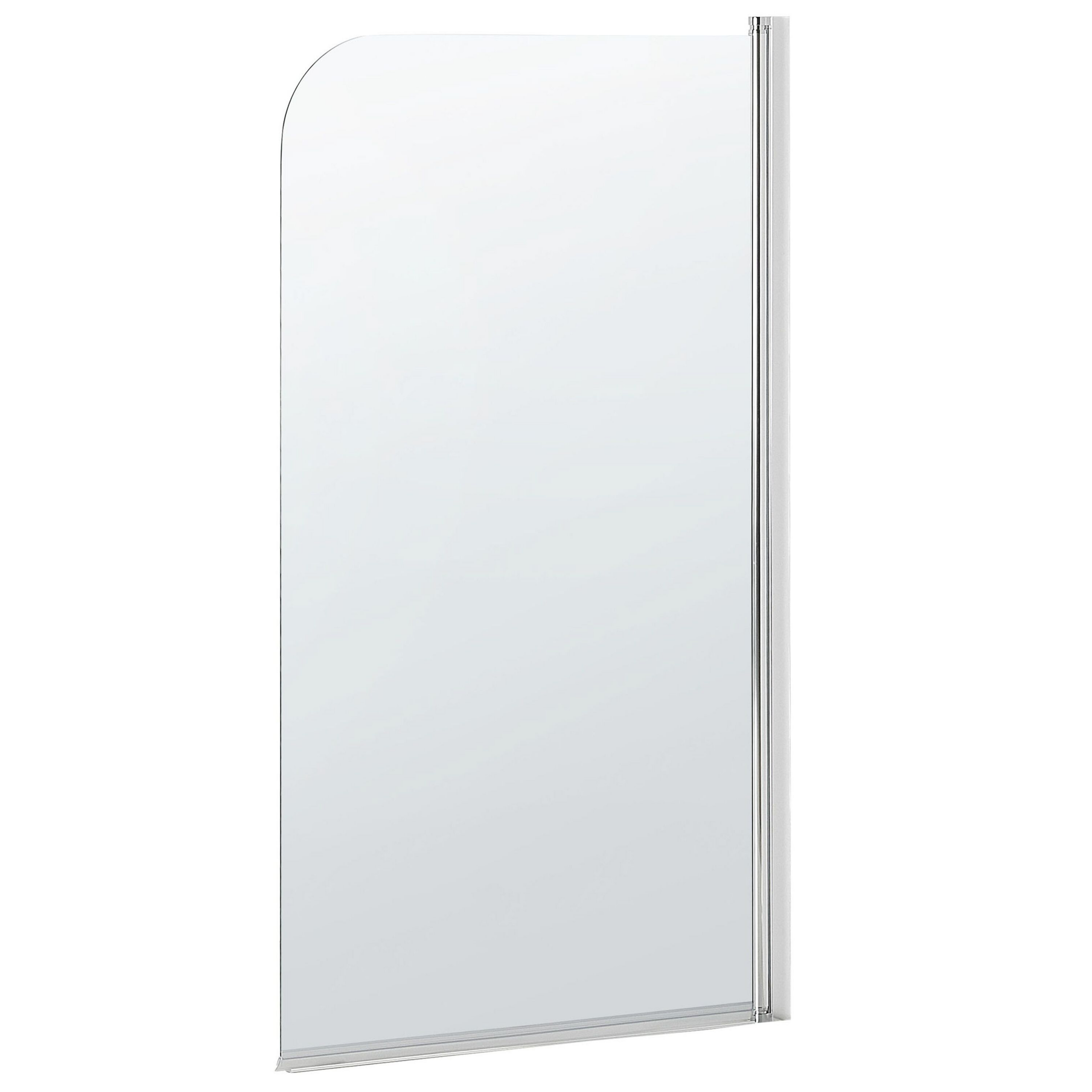 Douchescherm 140 x 80 cm Zilver LAPAN