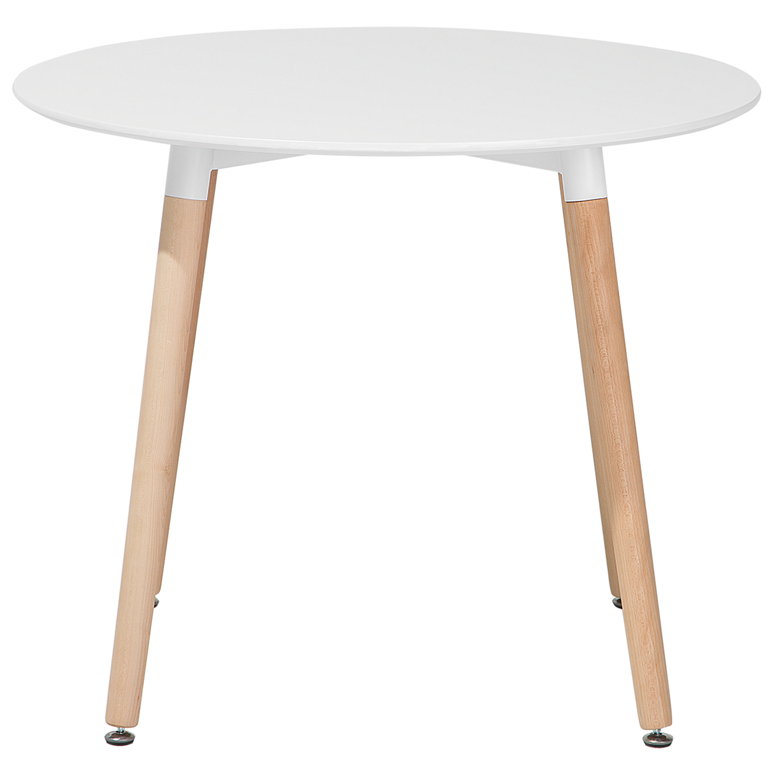 Eettafel MDF wit ⌀ 90 cm BOVIO