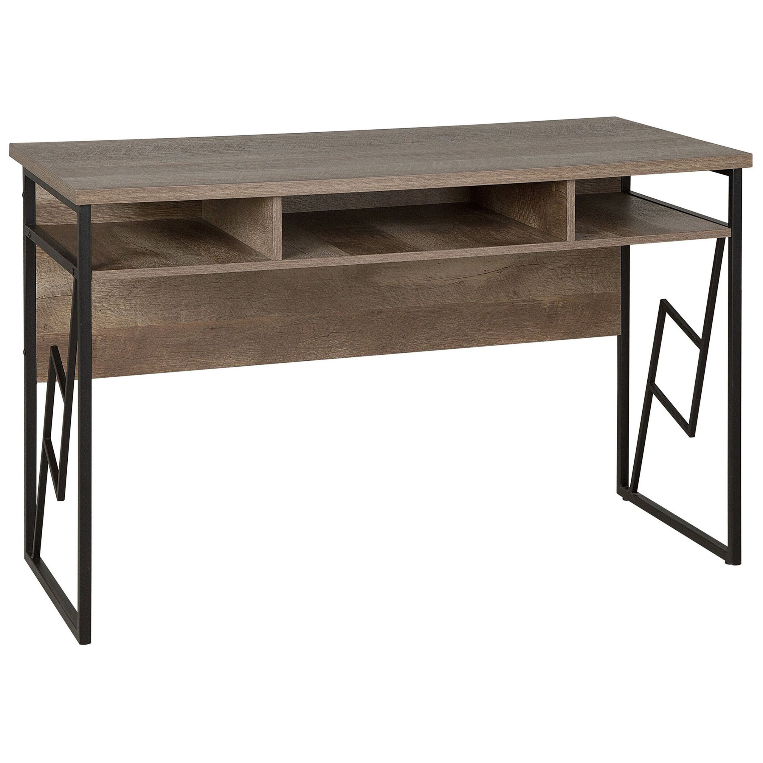 Bureau 120 x 60 cm Donkere houtkleur FORRES