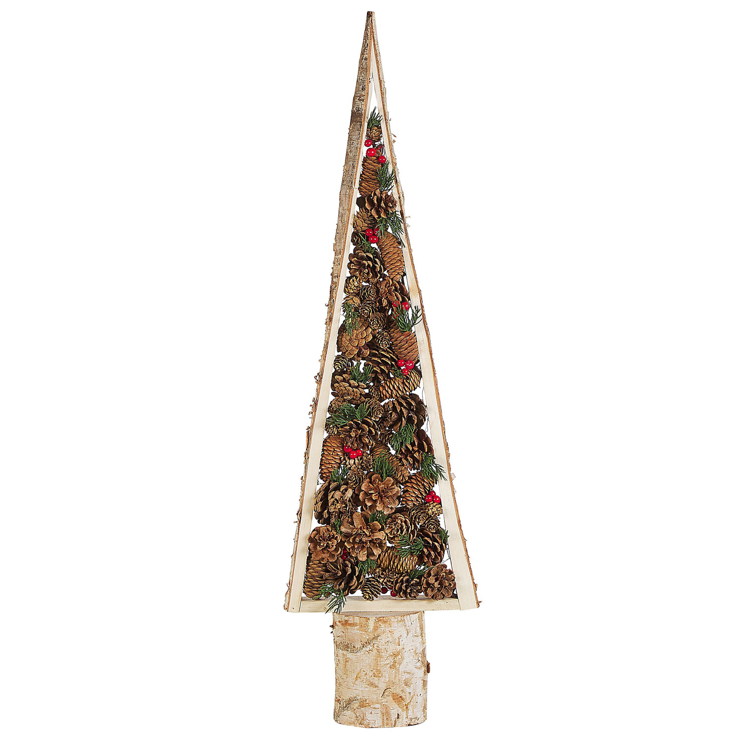 Decoratief accessoire Dennenhout Lichte houtkleur TOLJA