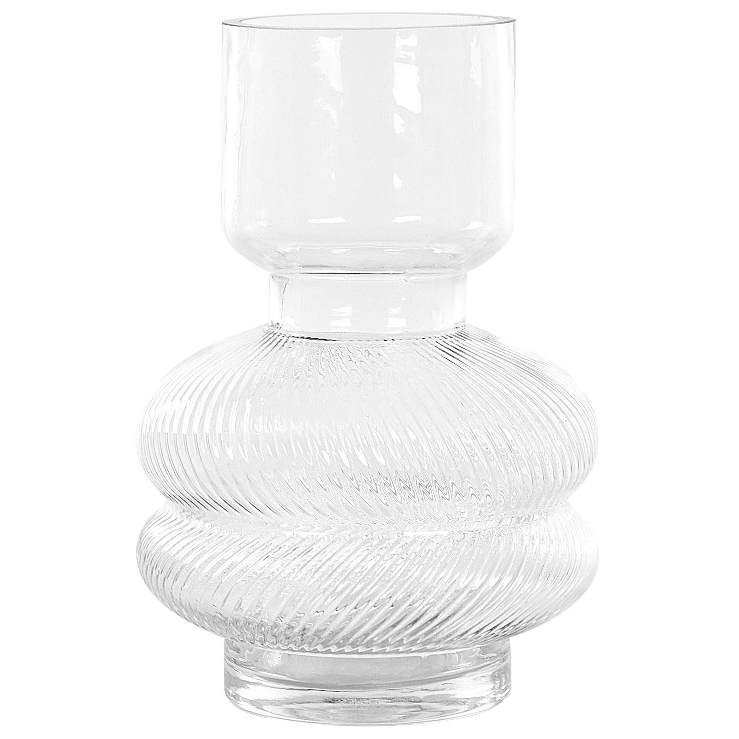 Glas Bloemenvaas 24 cm Transparant RODIA
