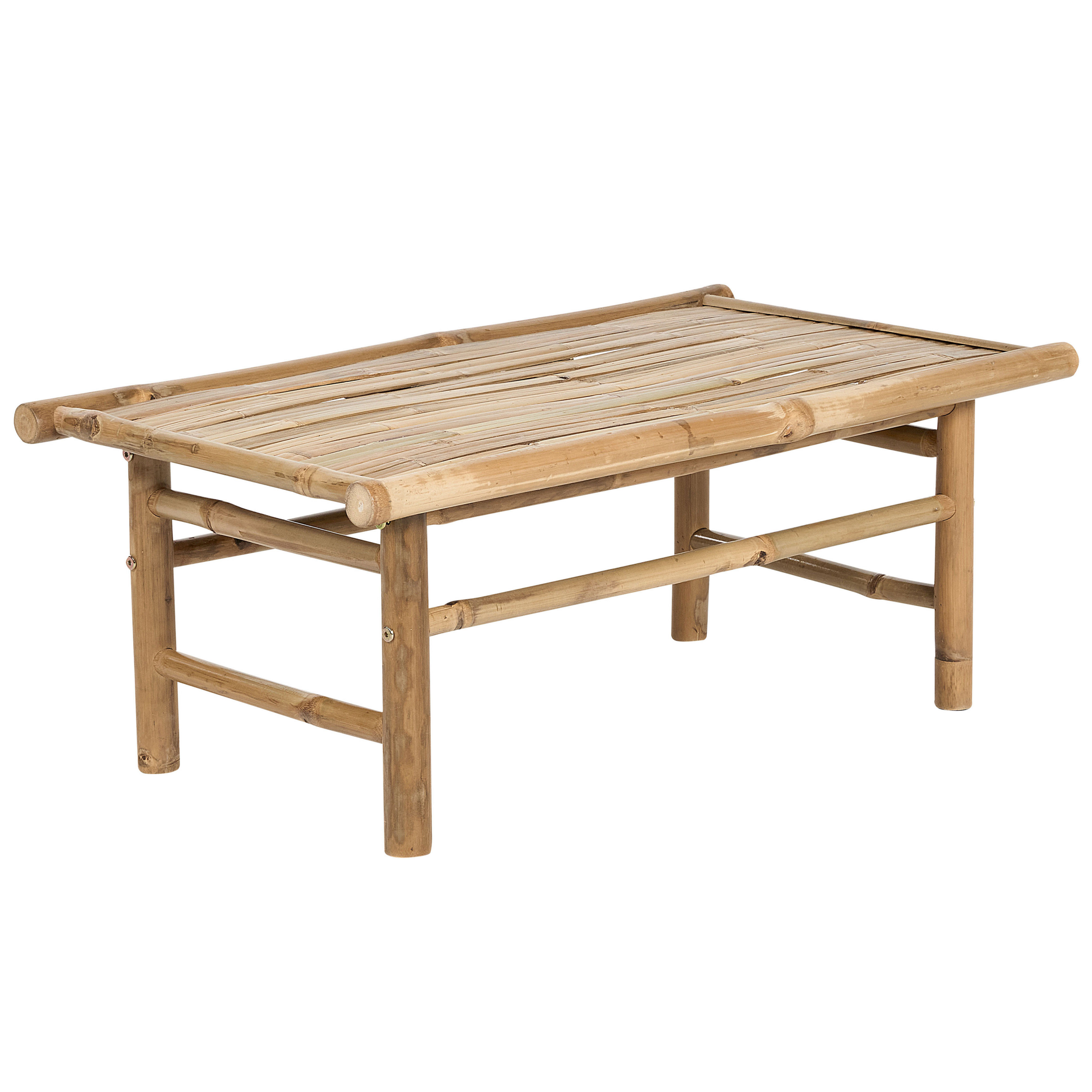 Tuintafel 80 x 45 cm Massief hout Lichte houtkleur TODI