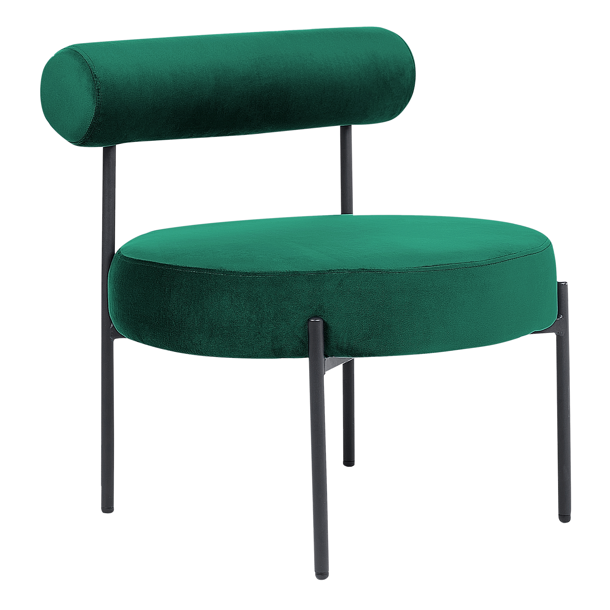 Fauteuil Fluweel Smaragdgroen ALPHA