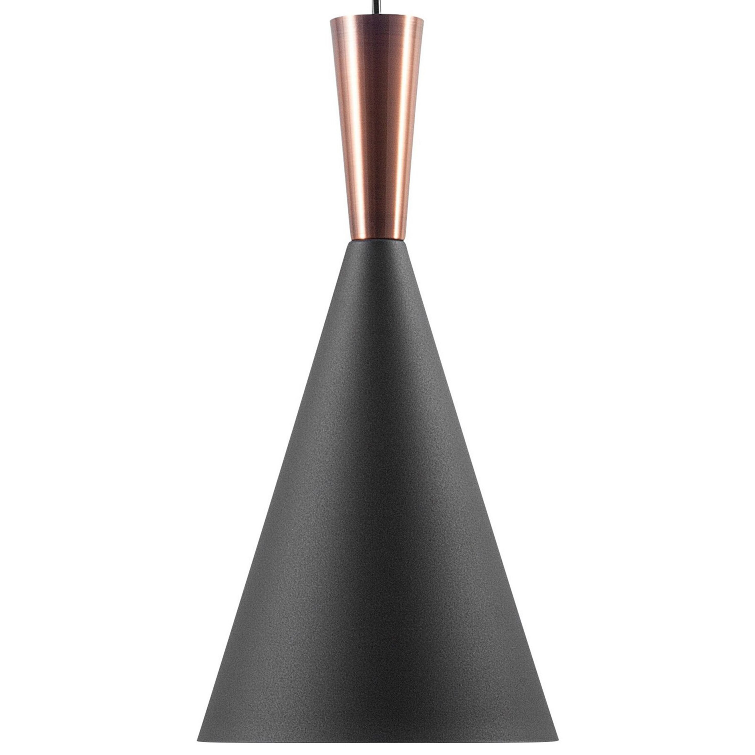 Hanglamp zwart/koper TAGUS