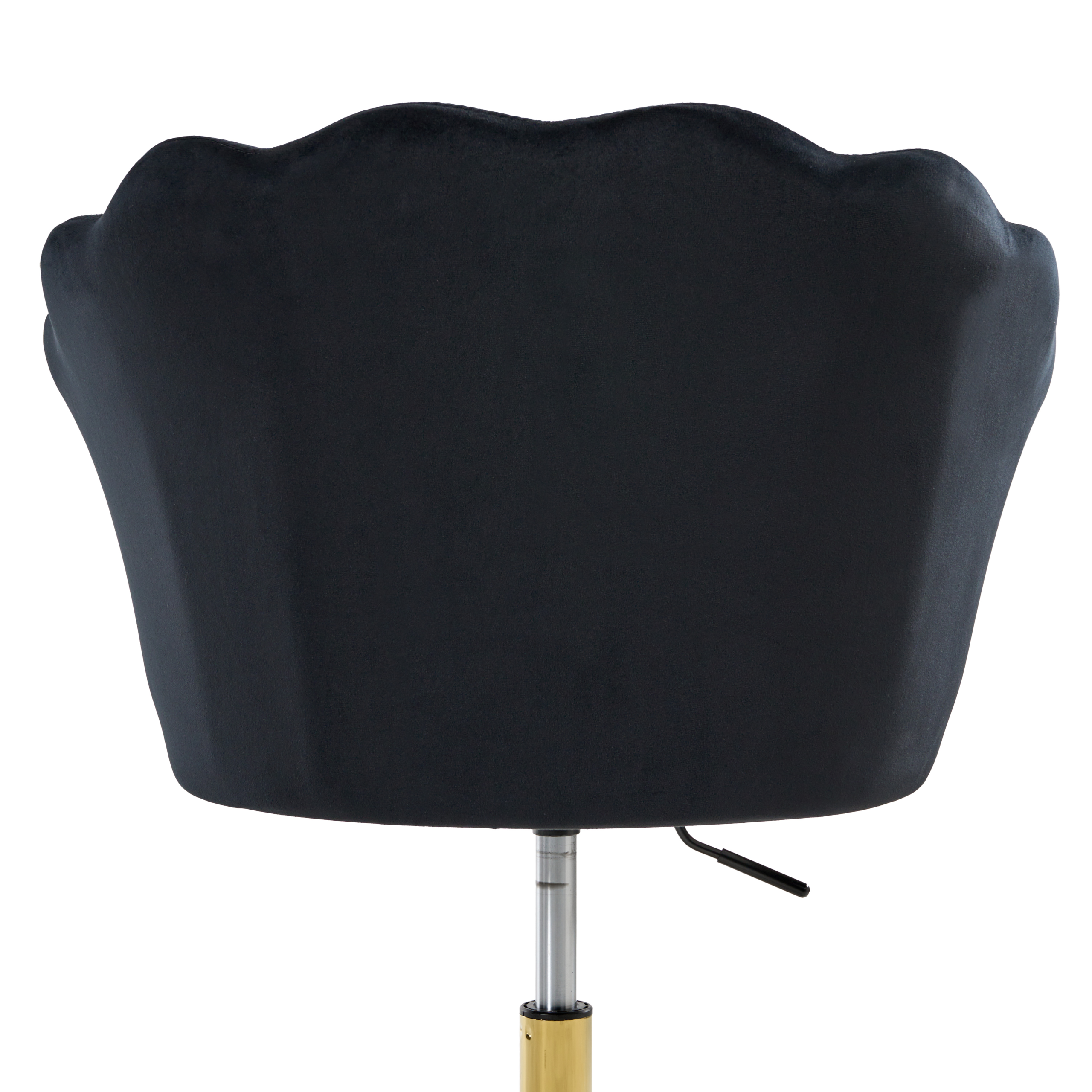 Scaun de birou MONTICELLO Catifea Negru [7]