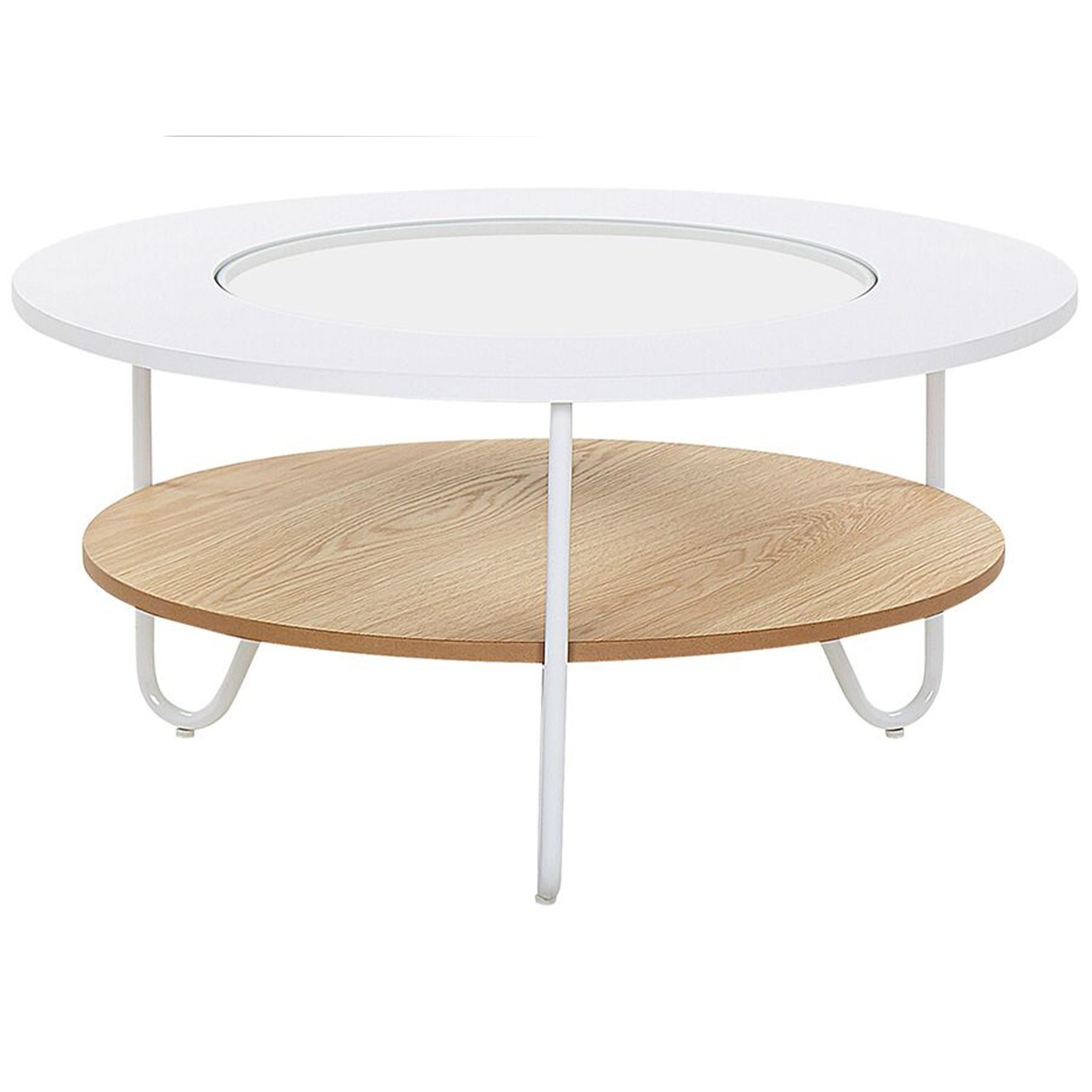 Salontafel MDF Geschilderd Wit CHICO