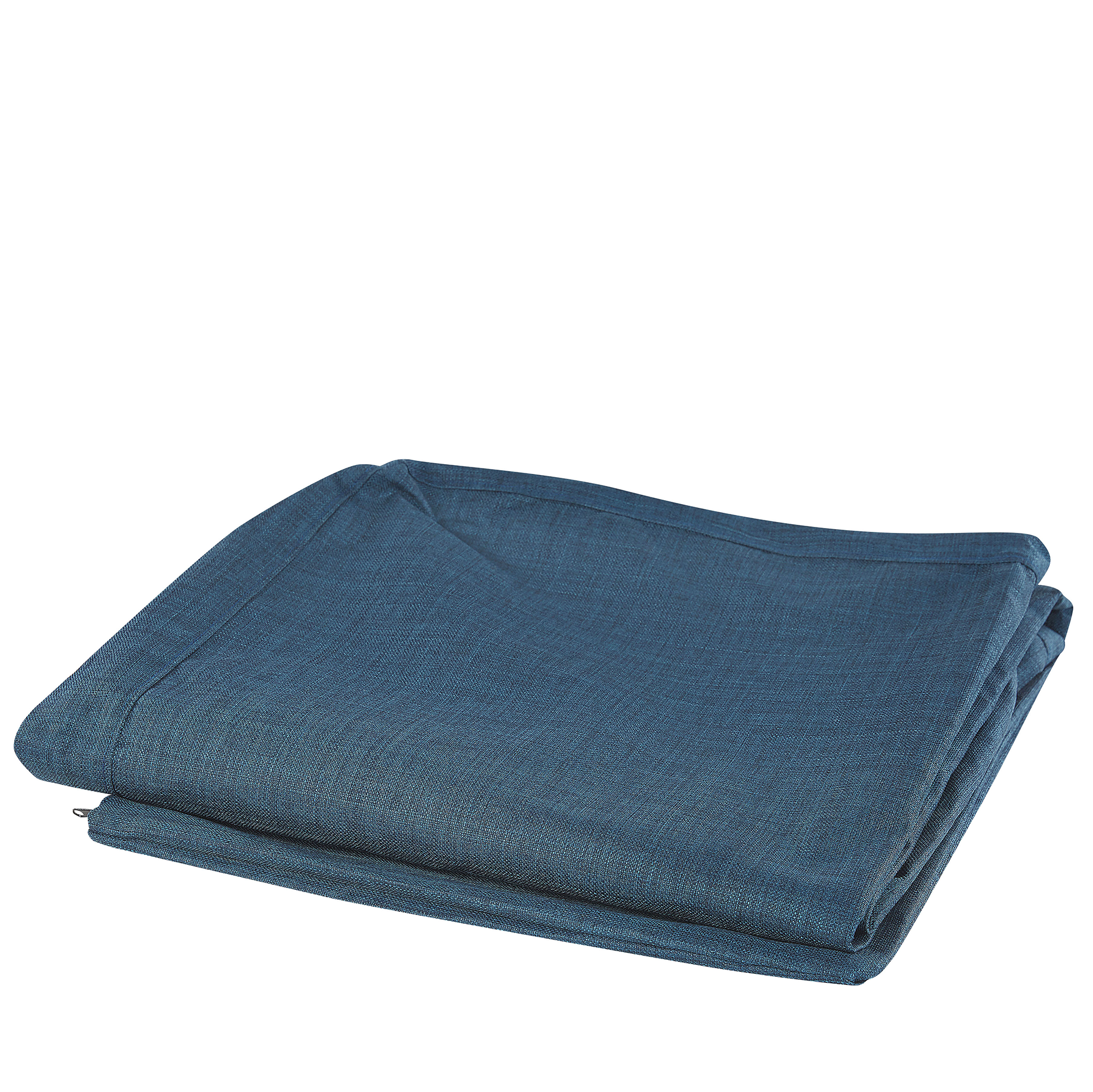 Hoes voor driezitsbank stof marineblauw GILJA
