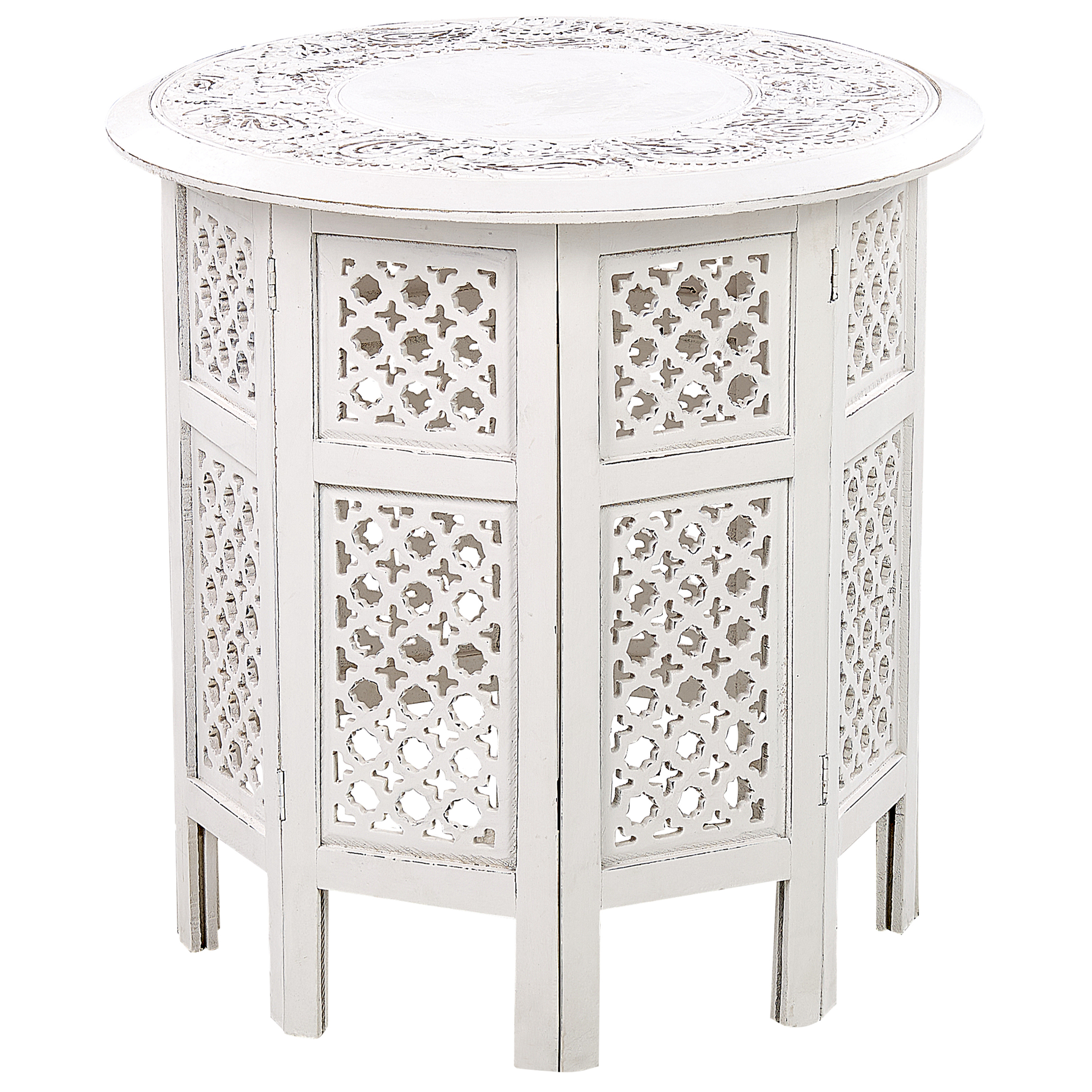 Bijzettafel off-white ELARA