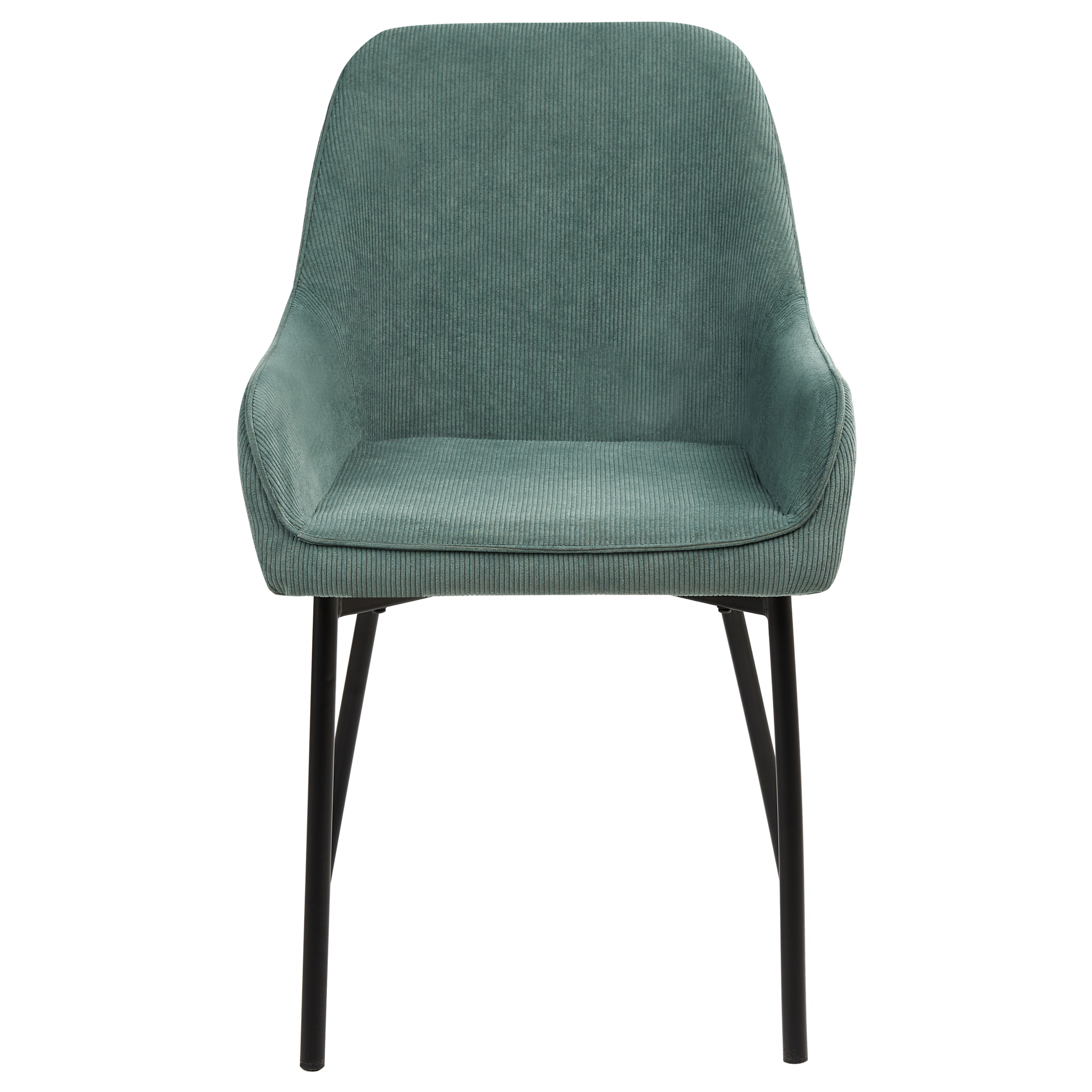 Set de 2 scaune dining LOVERNA Velur Verde [5]