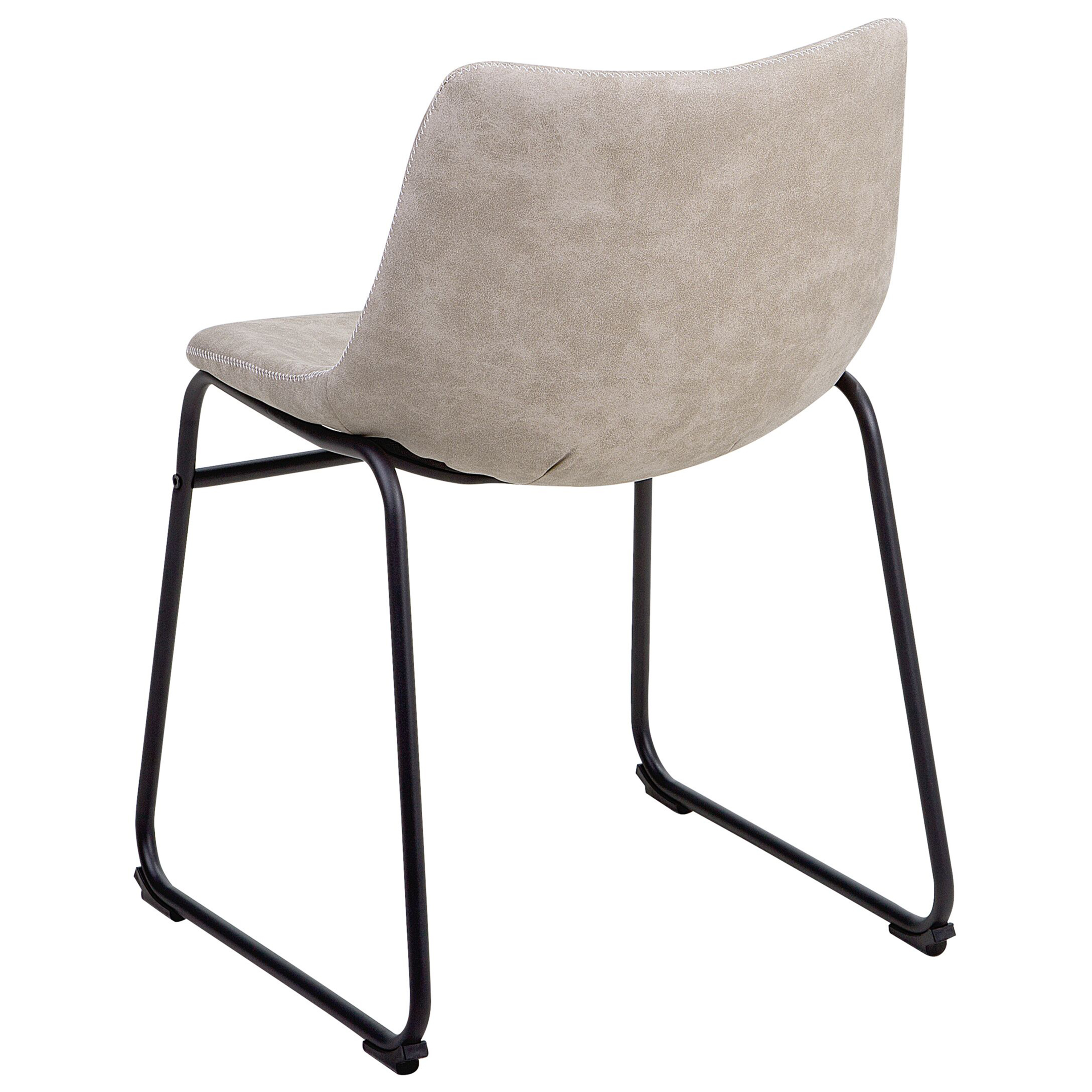 Set de 2 scaune dining BATAVIA Bej [7]