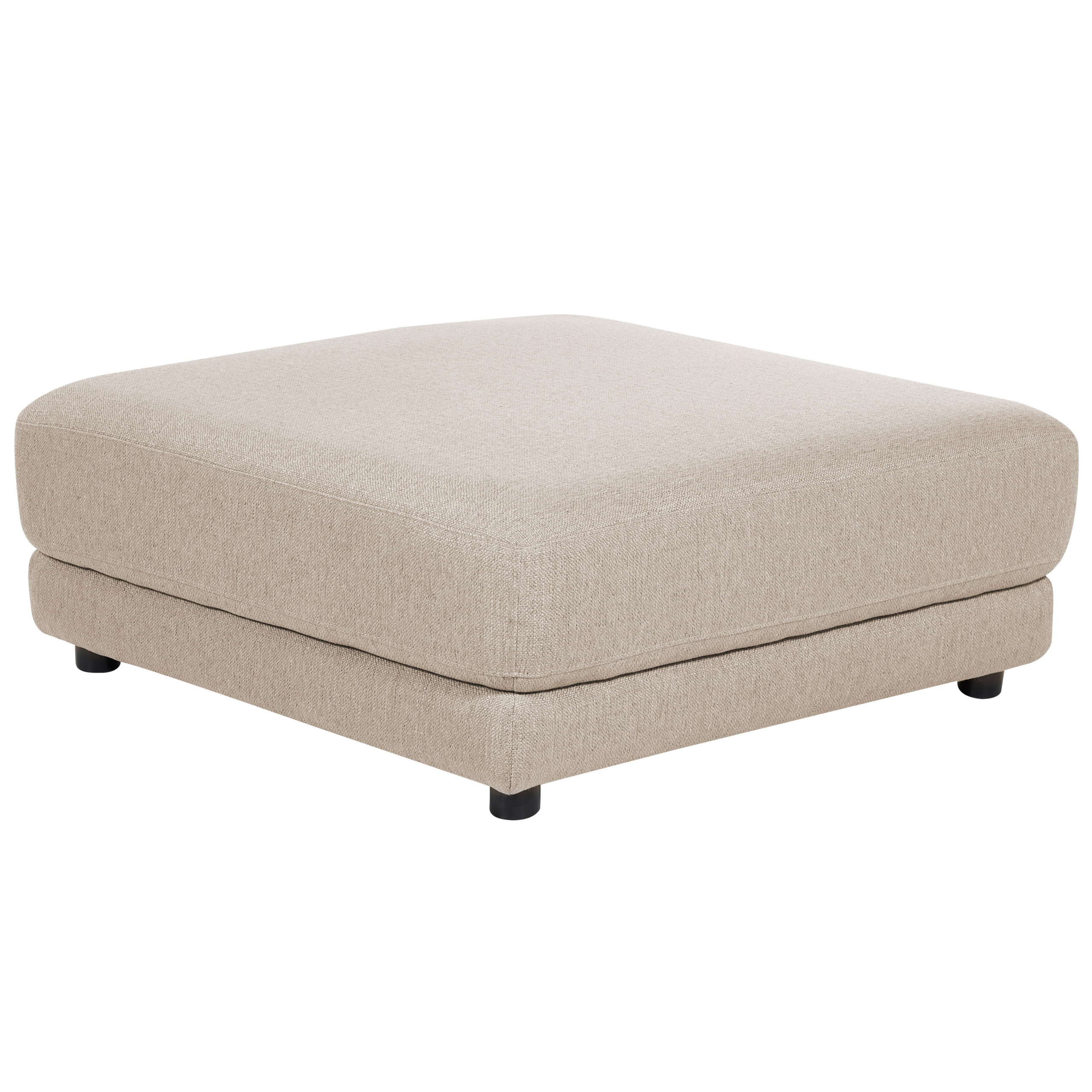 Ottomaan stof beige SIGTUNA