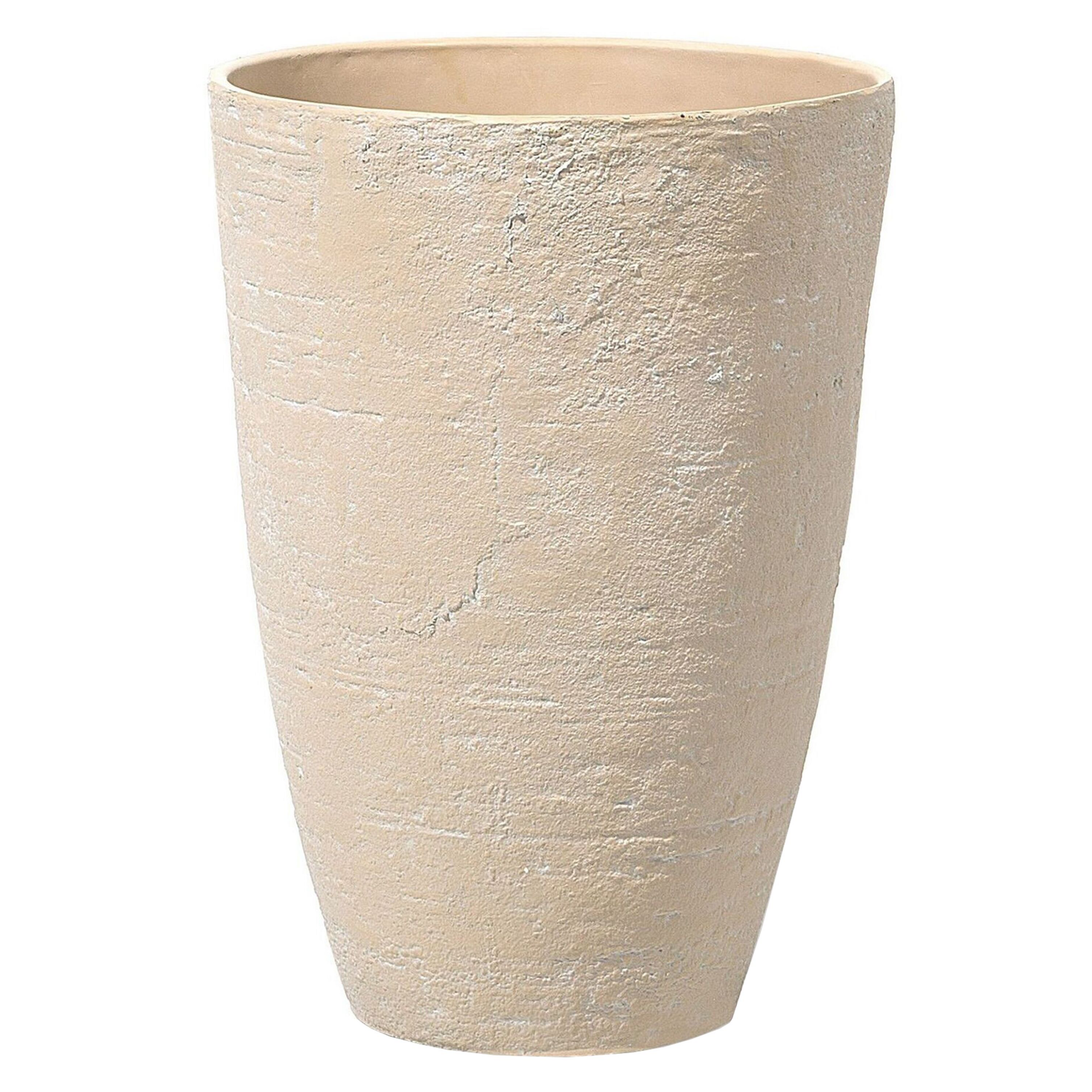Bloempot beige 43x43x60 cm CAMIA M