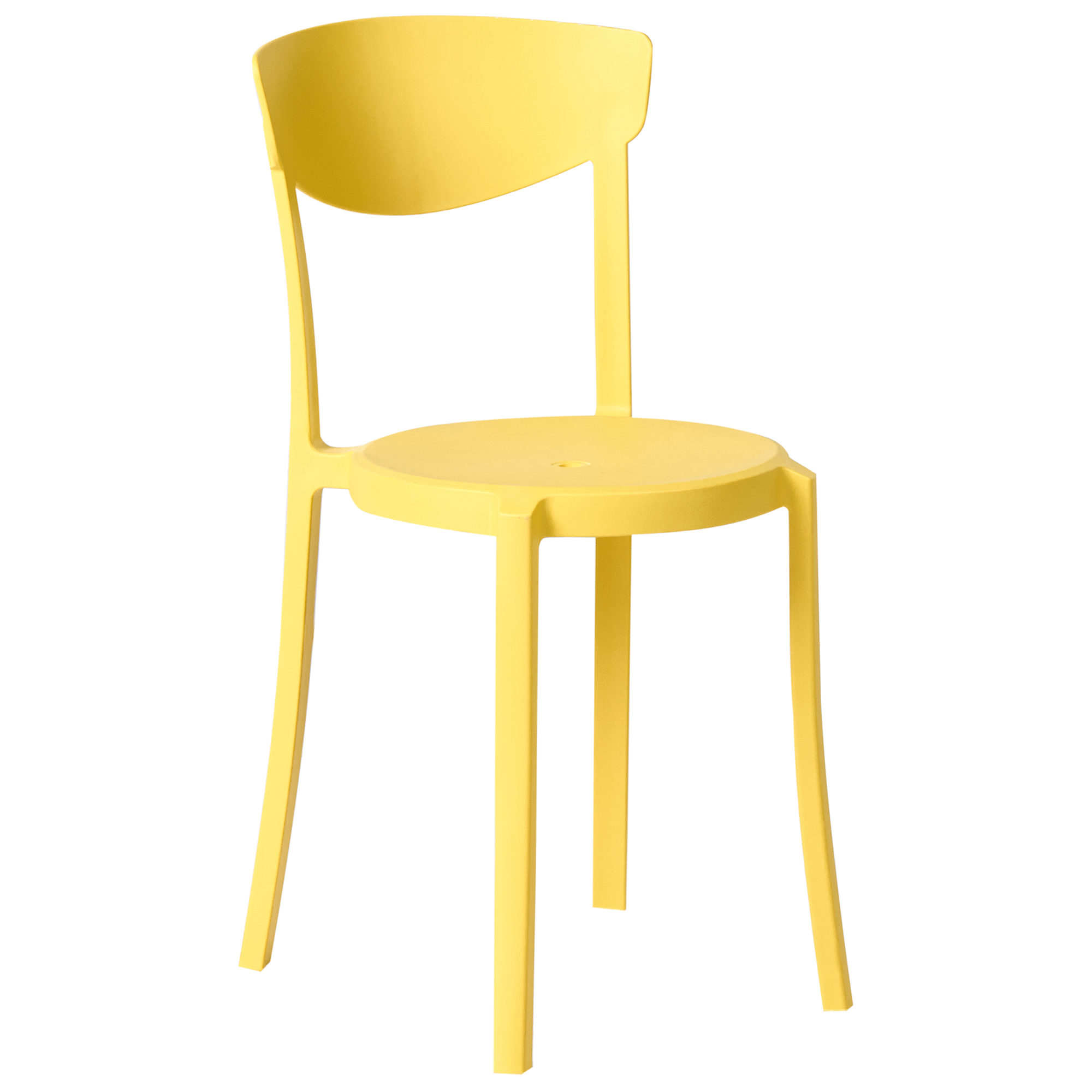 VIESTE garden chair set of 4 Yellow [4]