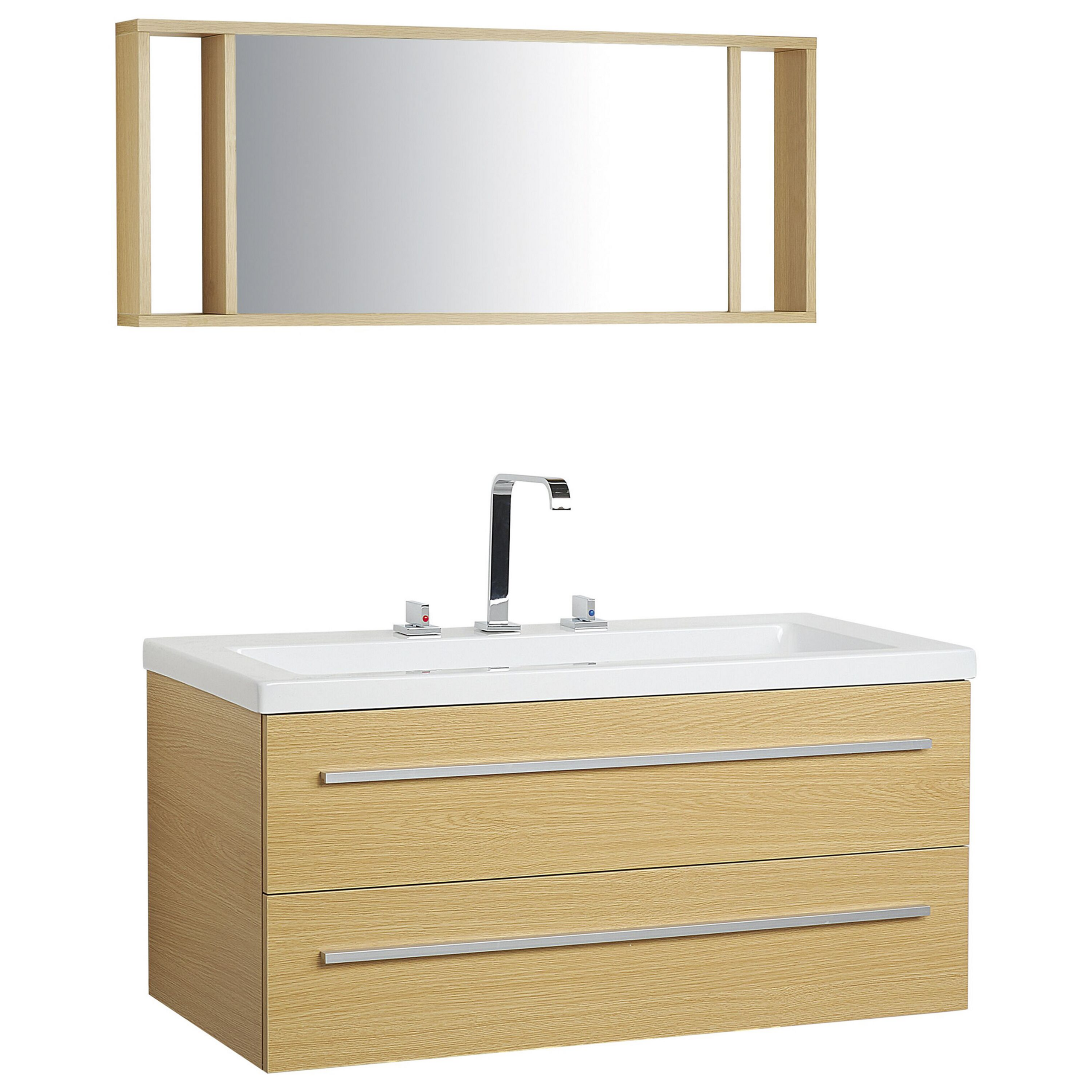 Badkamermeubelset beige ALMERIA