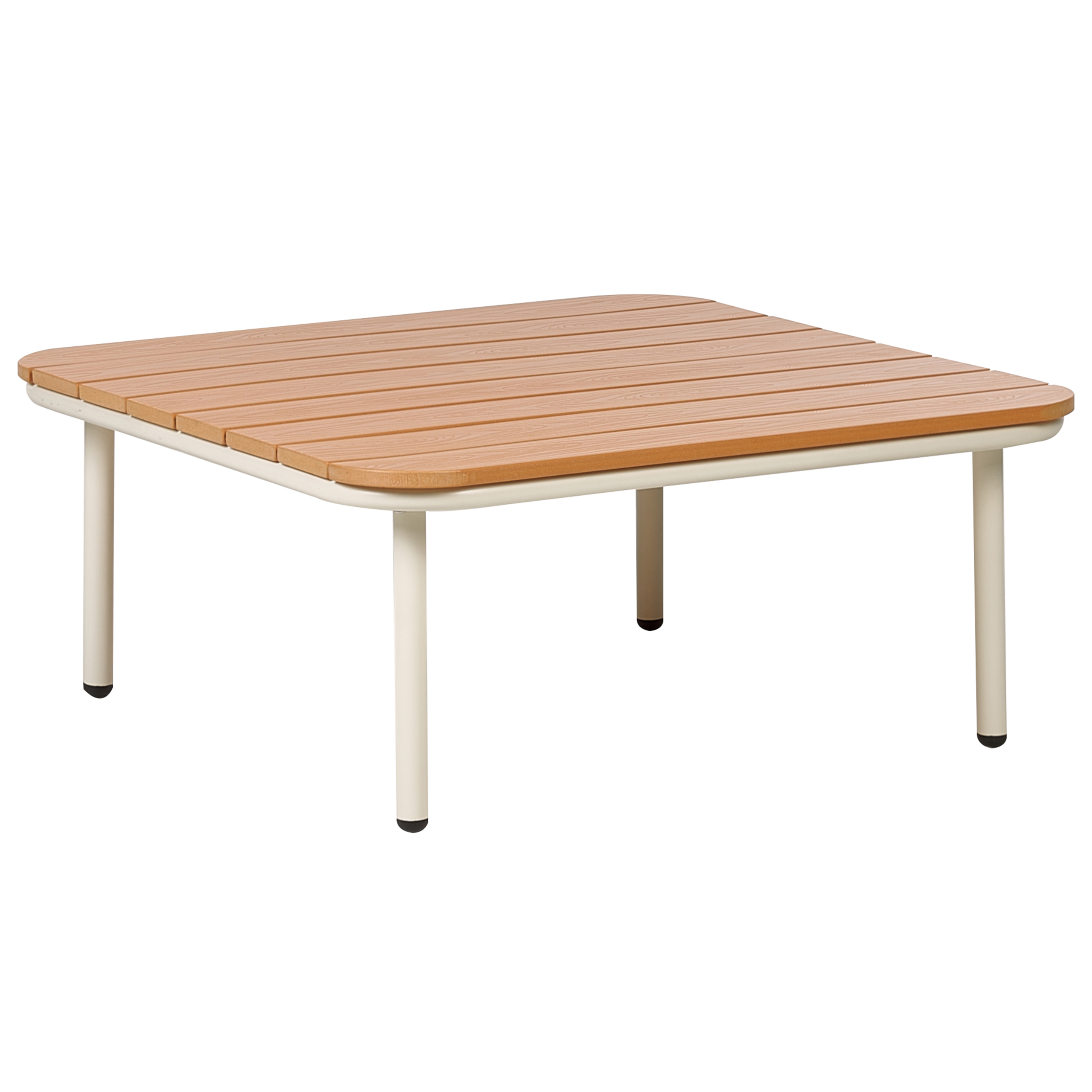 Tuintafel Kunststof Lichte houtkleur SENISE