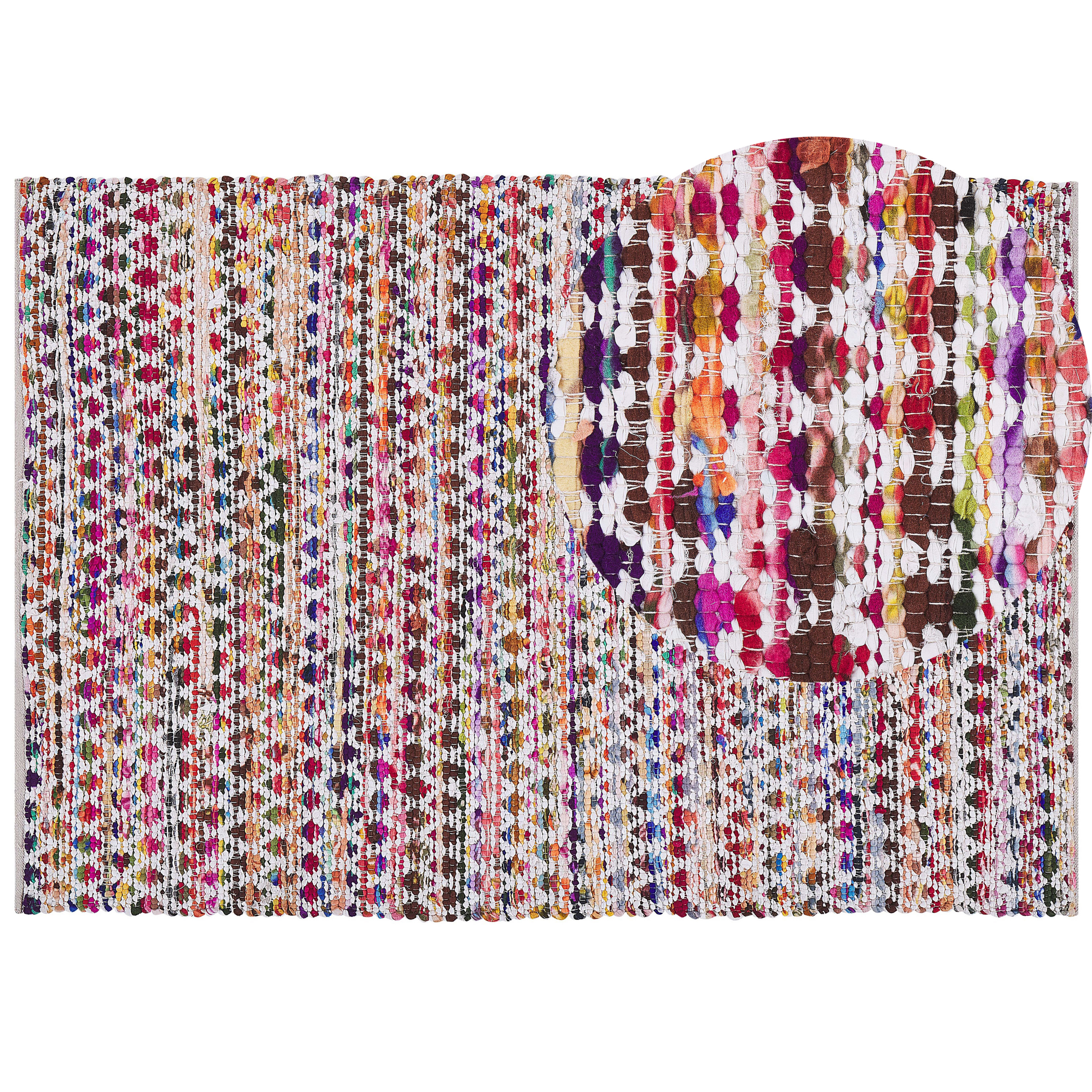 Vloerkleed polyester multicolor 160 x 230 cm ARAKLI