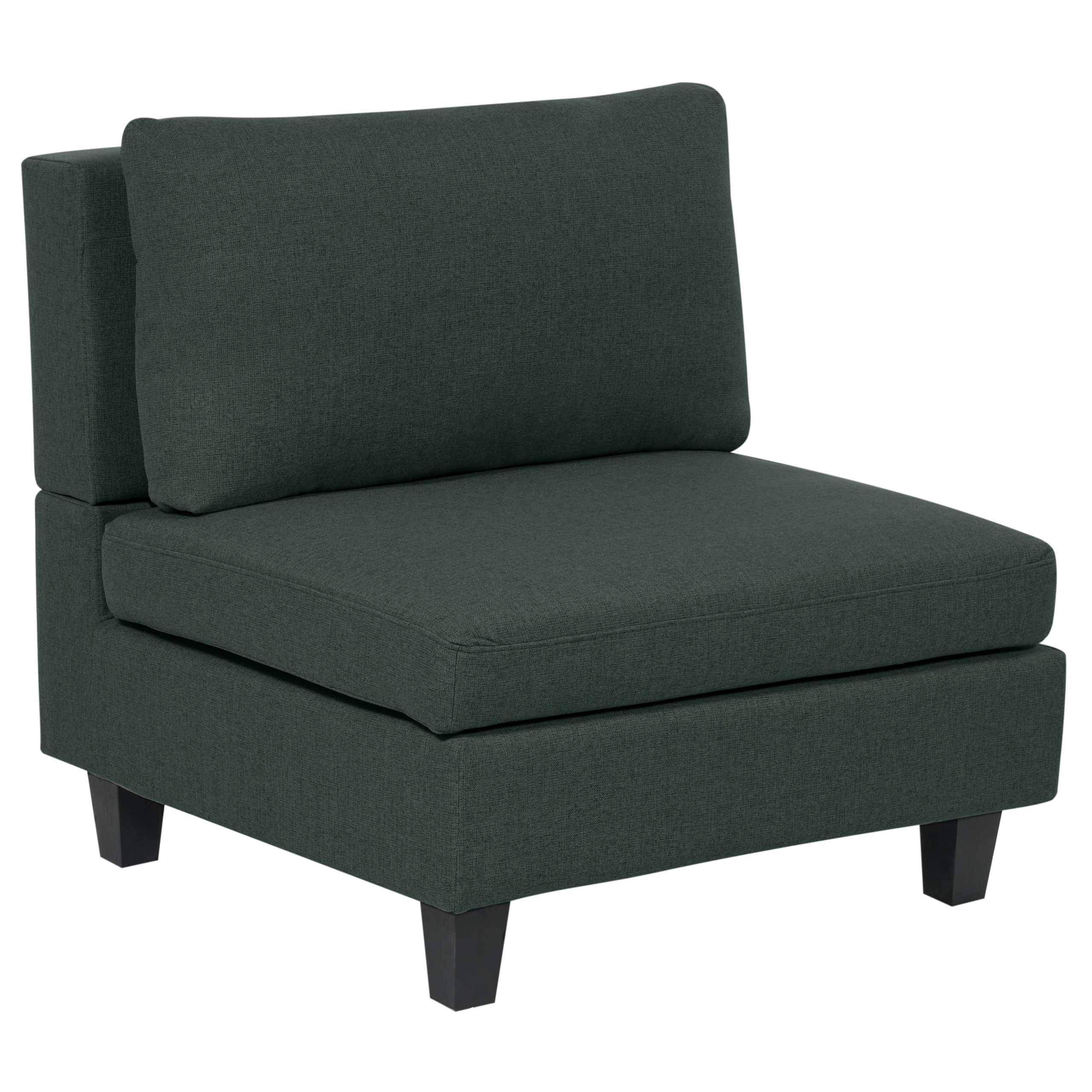 Fauteuil-module Donkergroen UNSTAD